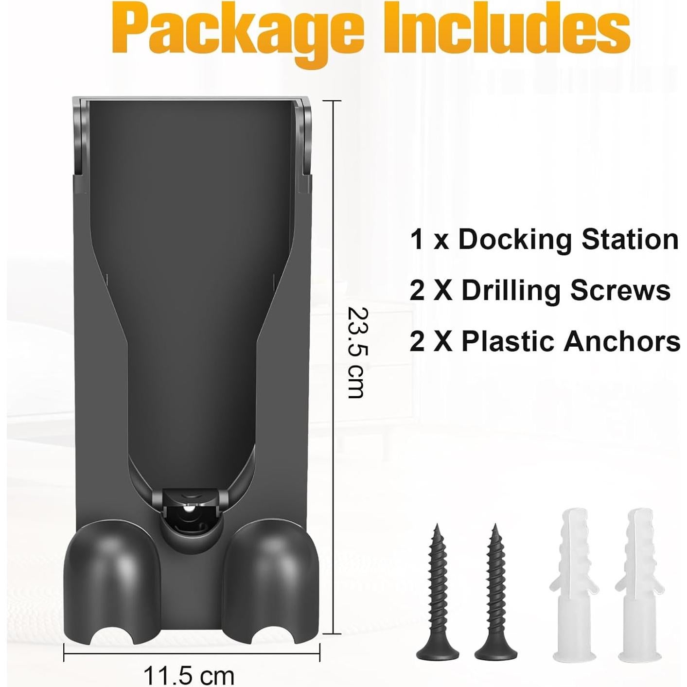 Soporte de Carga Montado en Pared RUKHOOL para Dyson V11 V15