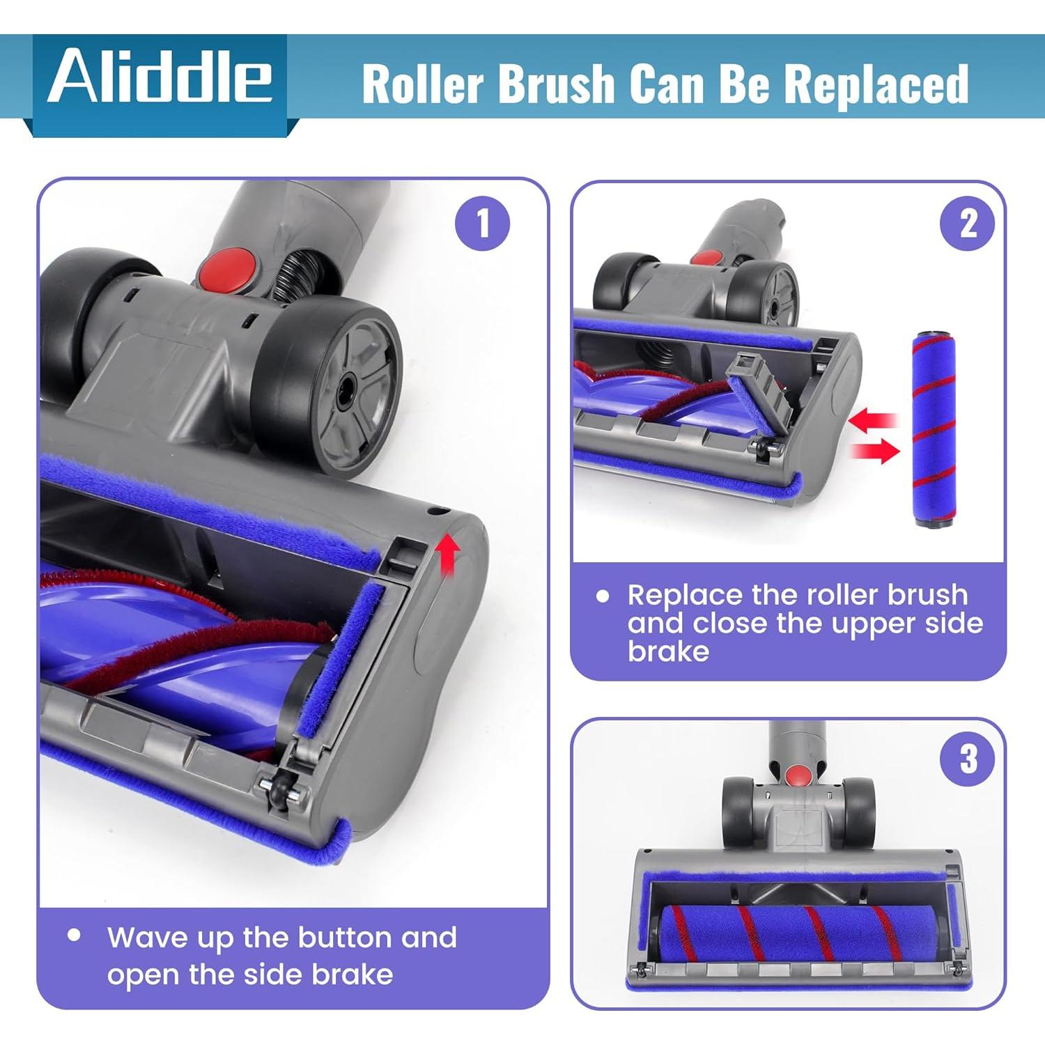 Accesorios de Aspiradora Aliddle para Dyson V7 V8 V10 V11 V15