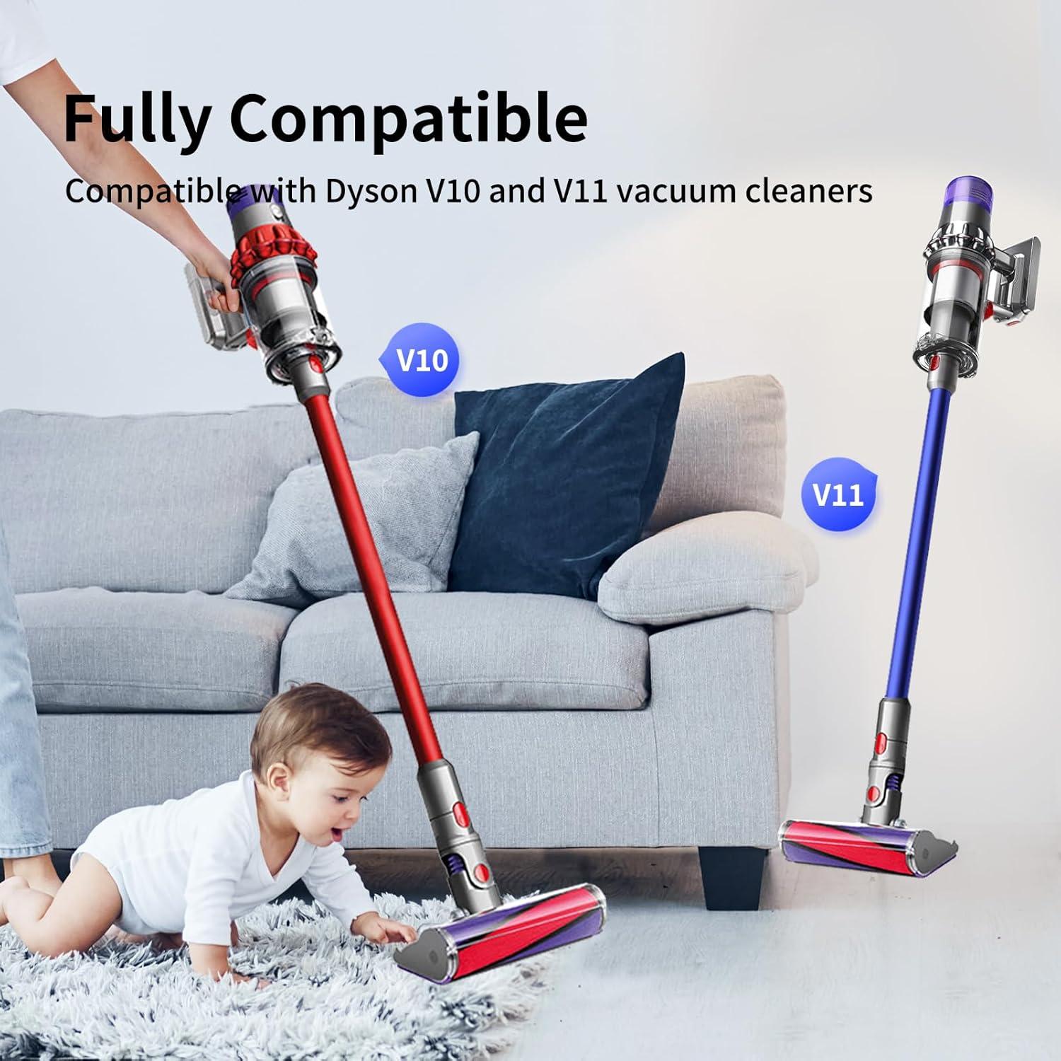 Cabezal de Limpieza Suave KELUKE para Aspiradoras Dyson V10/V11