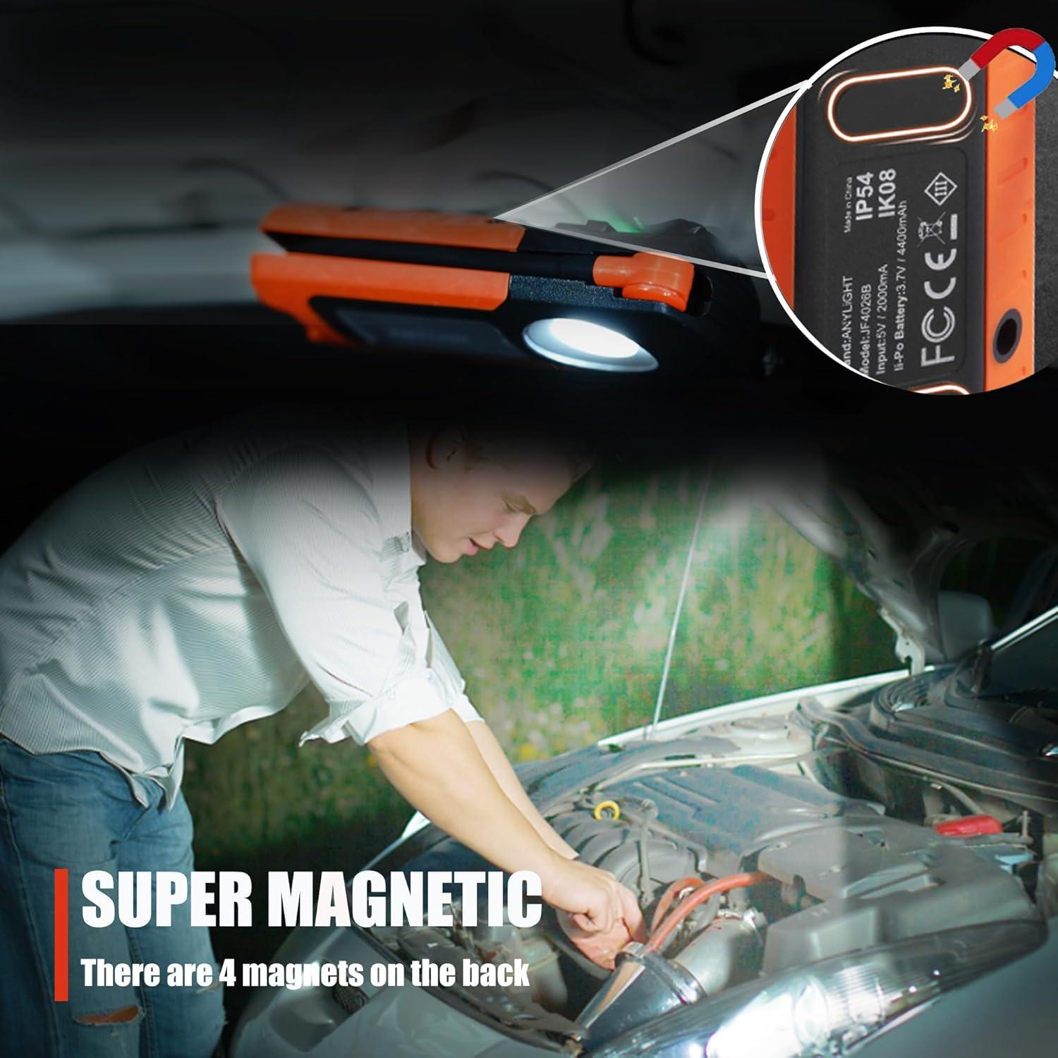 Luz de Trabajo Anylight LED 1500 Lúmenes Flexible USB