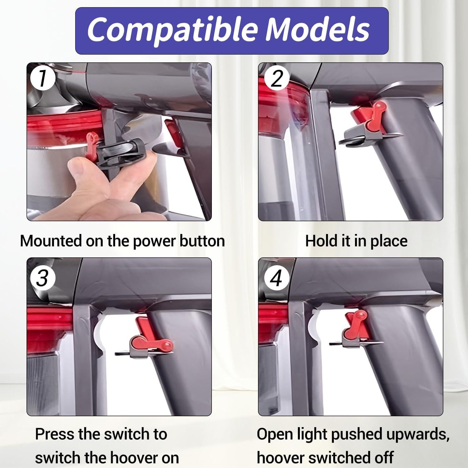 Cabezal de Reemplazo para Aspiradora Dyson V7 V8 V10 V11 V15