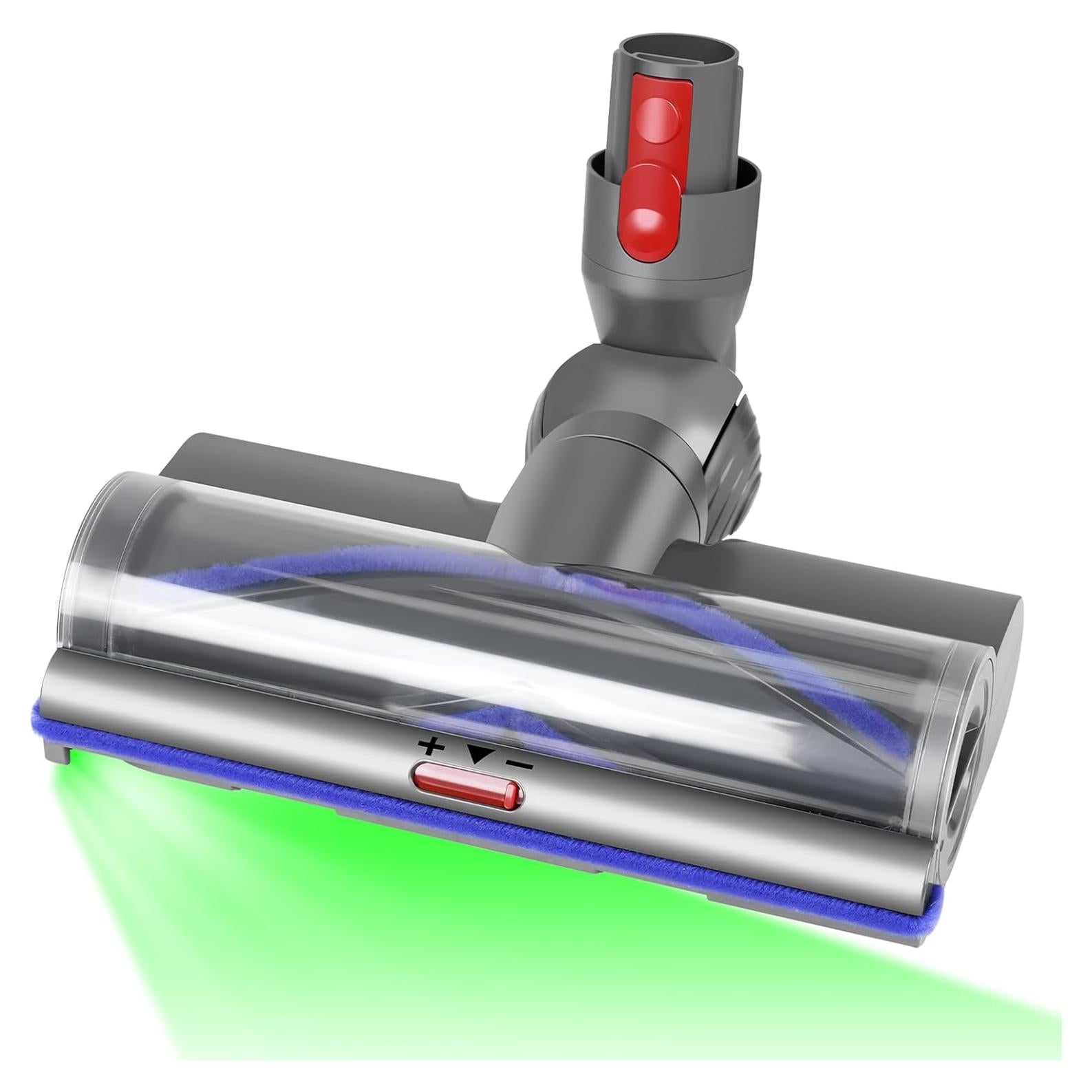 Cabezal de Aspiradora KELUKE Compatible Dyson V8 V10 V11 V15 Luz Verde