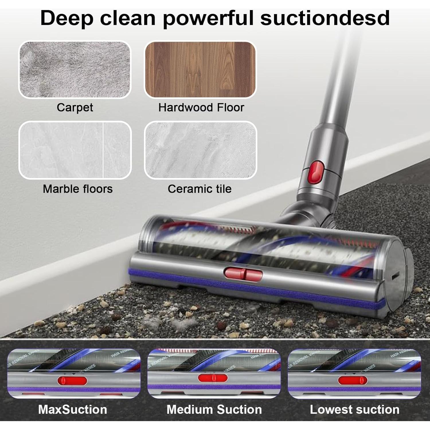 Cabezal de Limpieza Garbage Fighter para Aspiradoras Dyson V7-V15