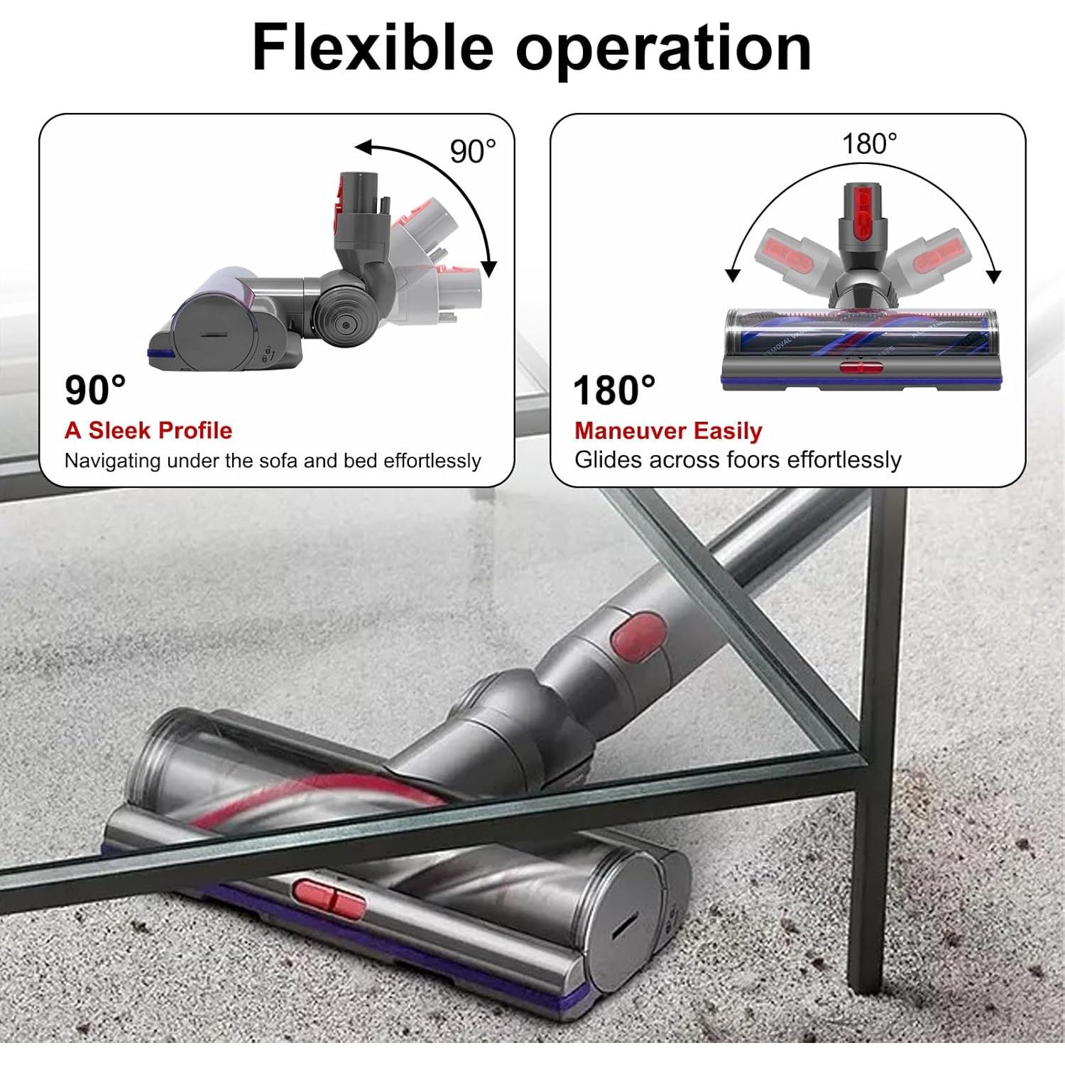 Cabezal de Limpieza Garbage Fighter para Aspiradoras Dyson V7-V15