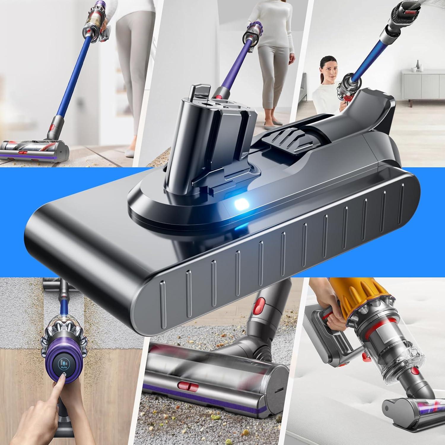 Batería Click-in 25.2V 7.0Ah para Dyson V11 - Reemplazo