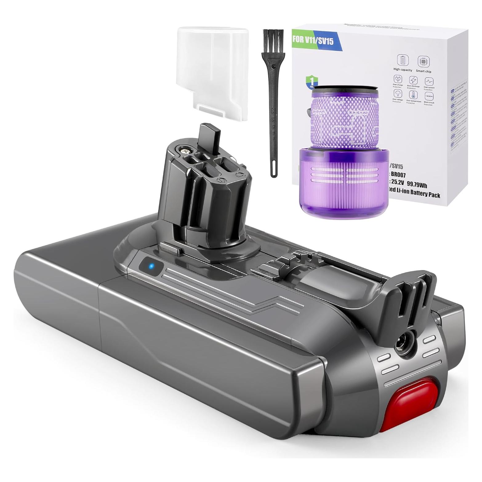 Batería de Reemplazo NYI V11 Click-in 25.2V 99.79WH para Dyson V15