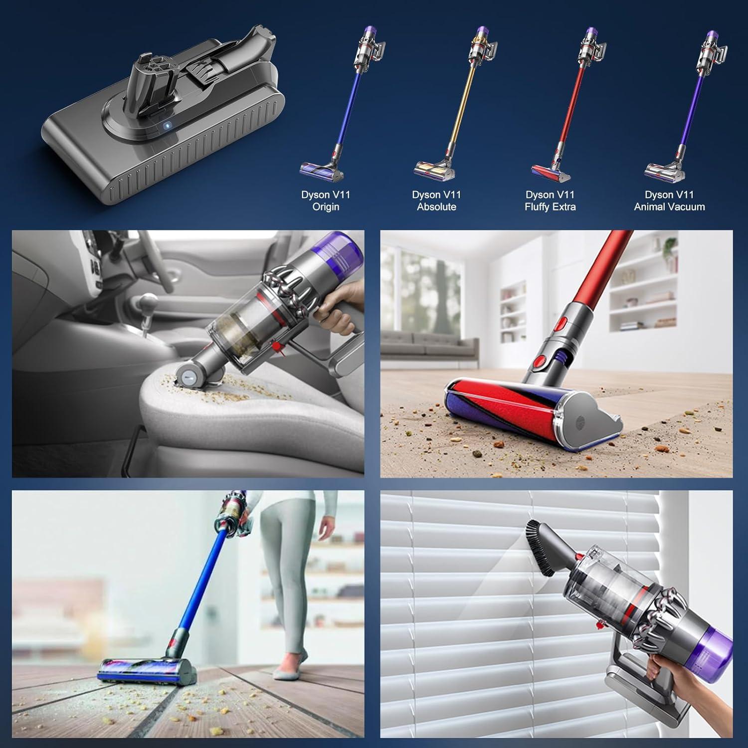 Batería de Reemplazo Bonadget 7000mAh para Dyson V11 V15