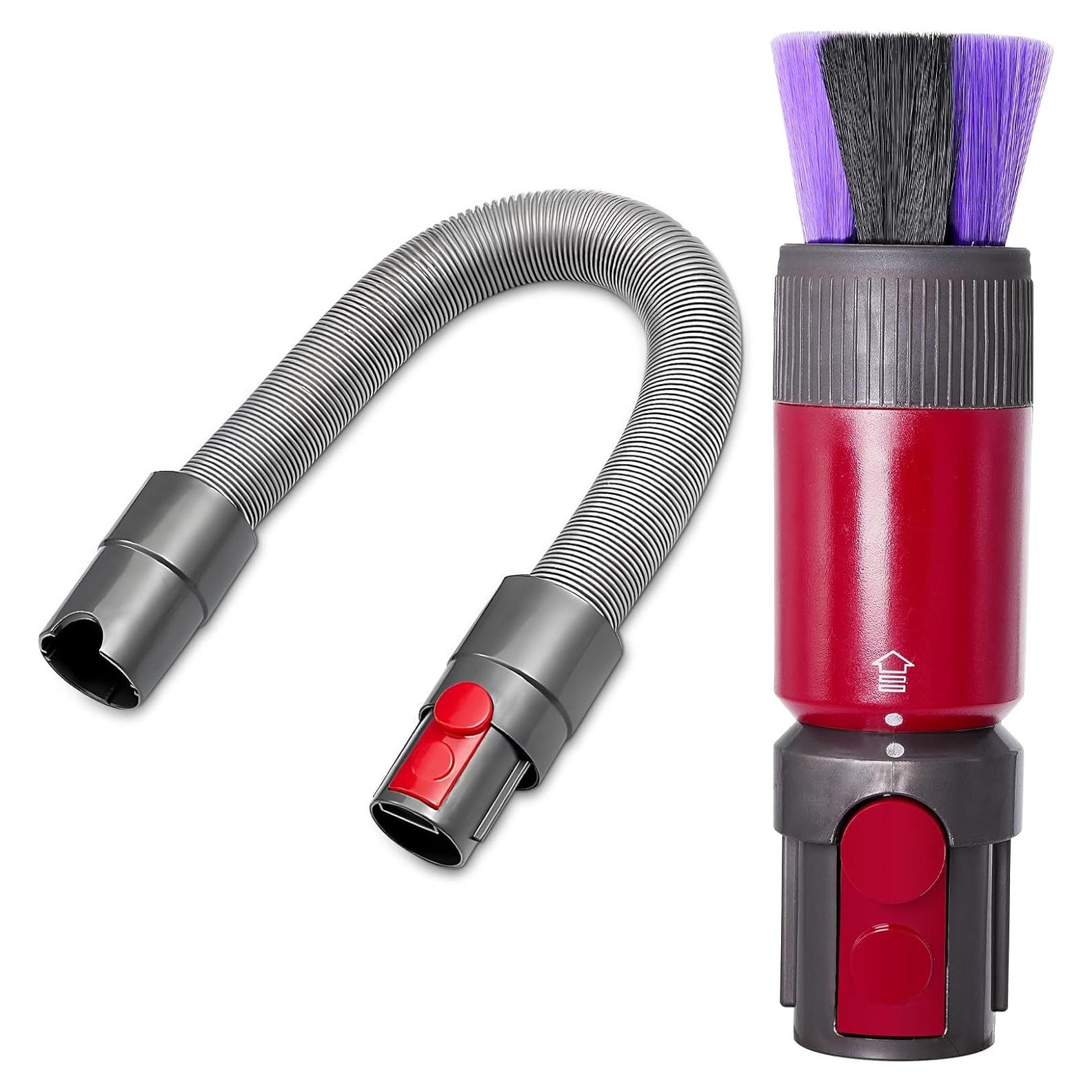 Cepillo de Polvo y Manguera Flexible ACCTDLF para Dyson V7 V8 V10 V11 V15