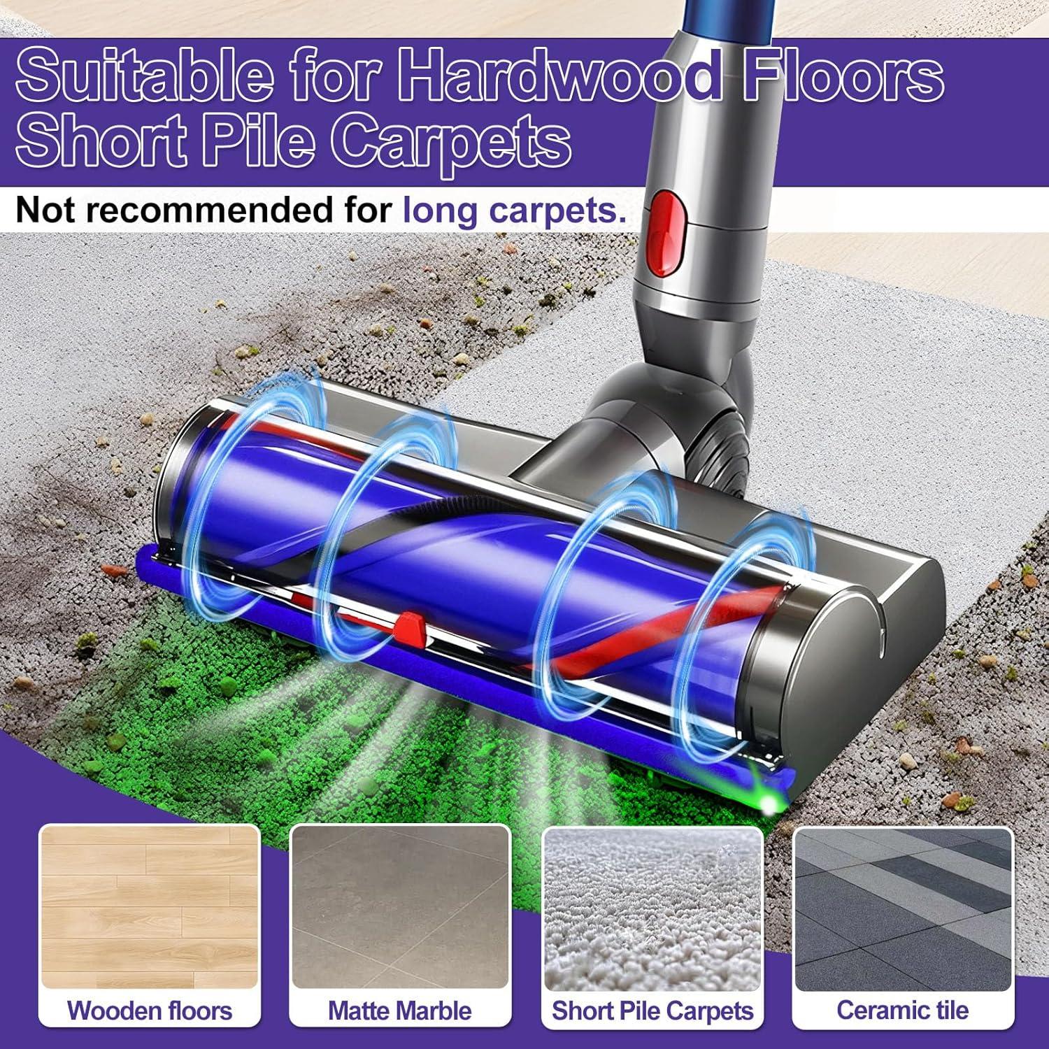 Cabezal de Aspiradora Inalámbrica LAQVITA DS-LDE1 con Luz LED