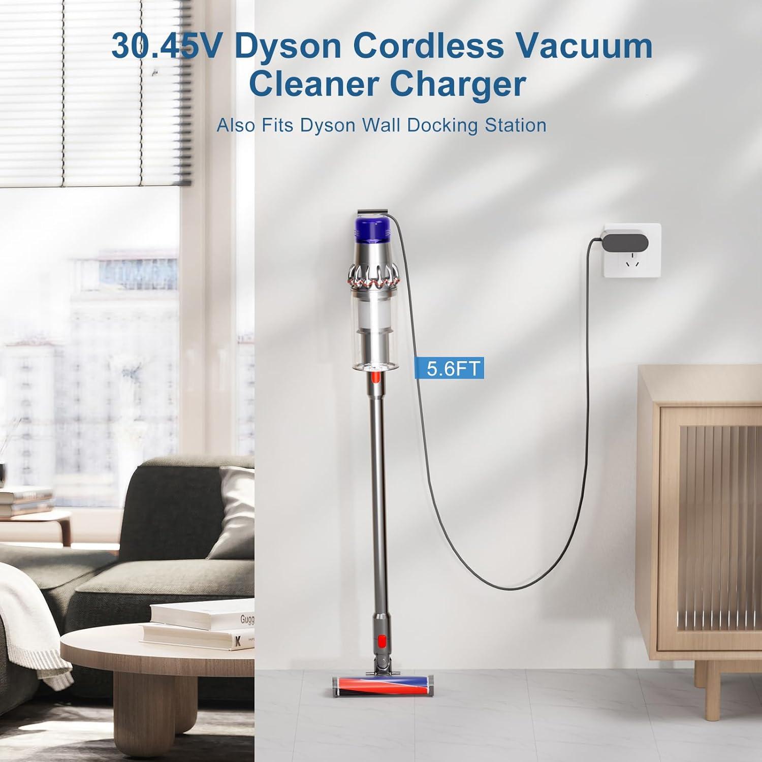 Cargador Aspiradora Inalámbrica PENTEBNGO 30.45V Compatible Dyson V10 V11 V15