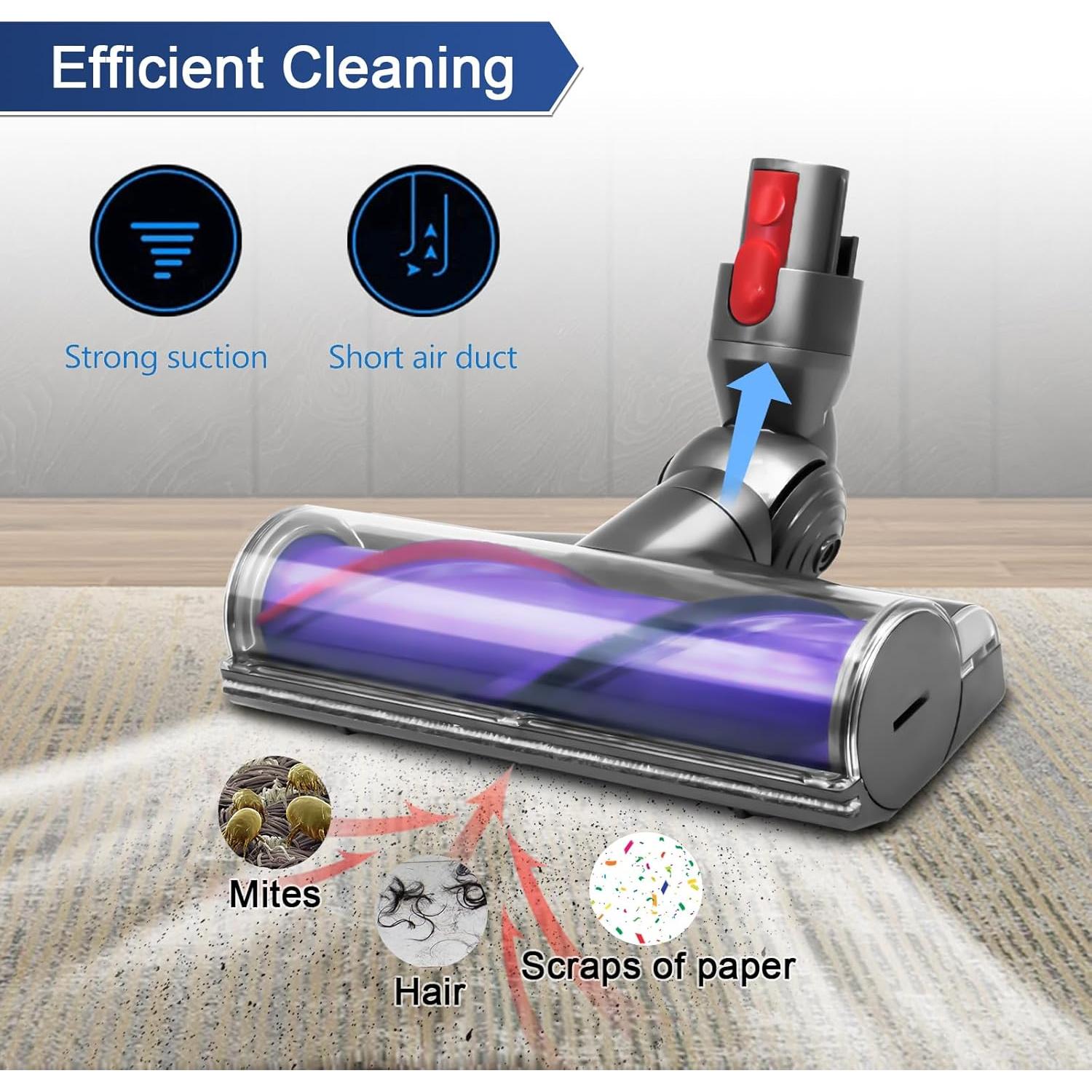 Cabezal Motorhead Garbage Fighter para Aspiradora Dyson V7 V8 V10 V11 V15