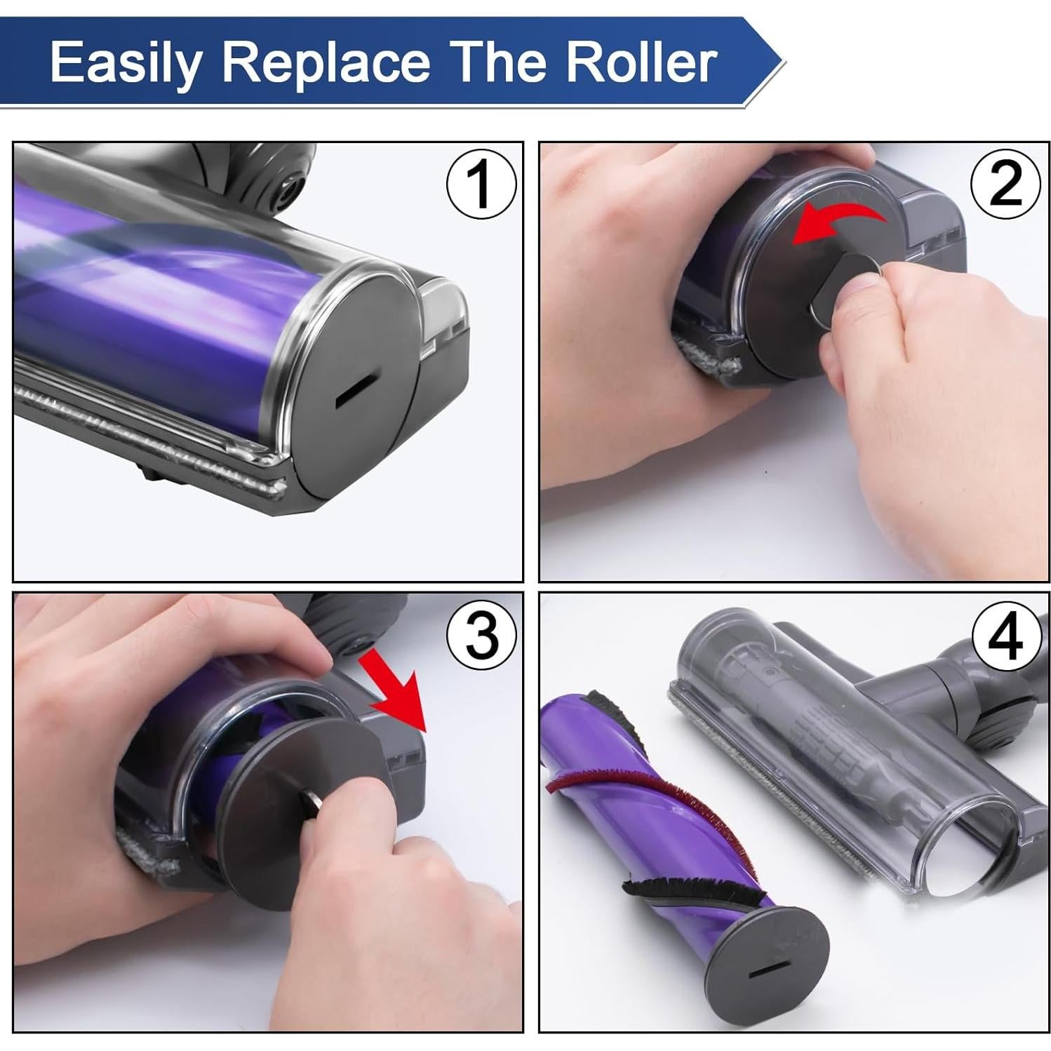 Cabezal Motorhead Garbage Fighter para Aspiradora Dyson V7 V8 V10 V11 V15