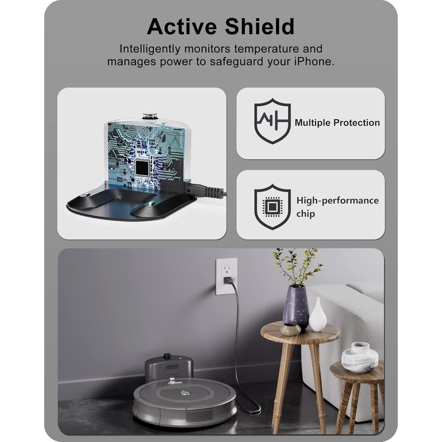 Base de Carga VHBW para iRobot Roomba Series 500-900