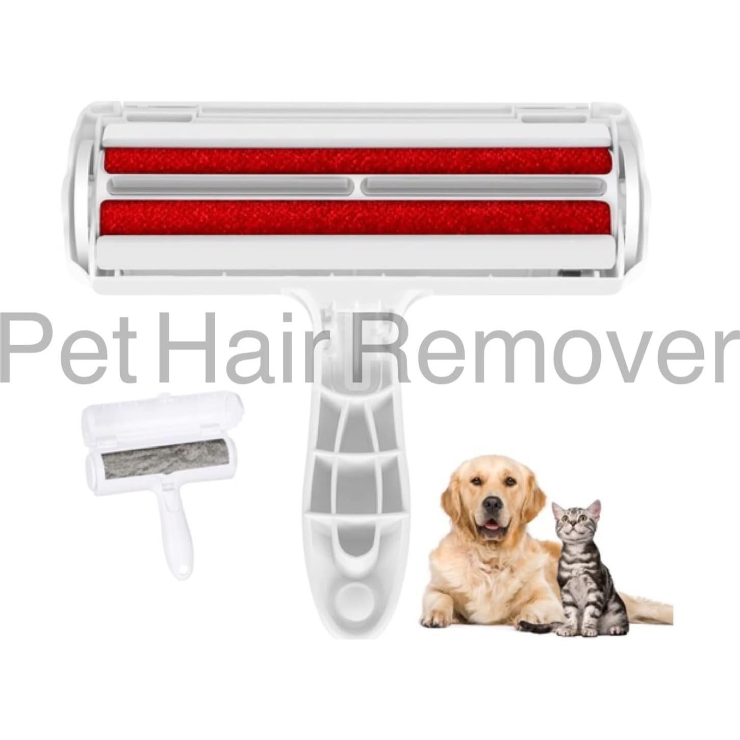 Removedor de Pelo de Mascota PETS - Rodillo Autolimpiante 19.5cm