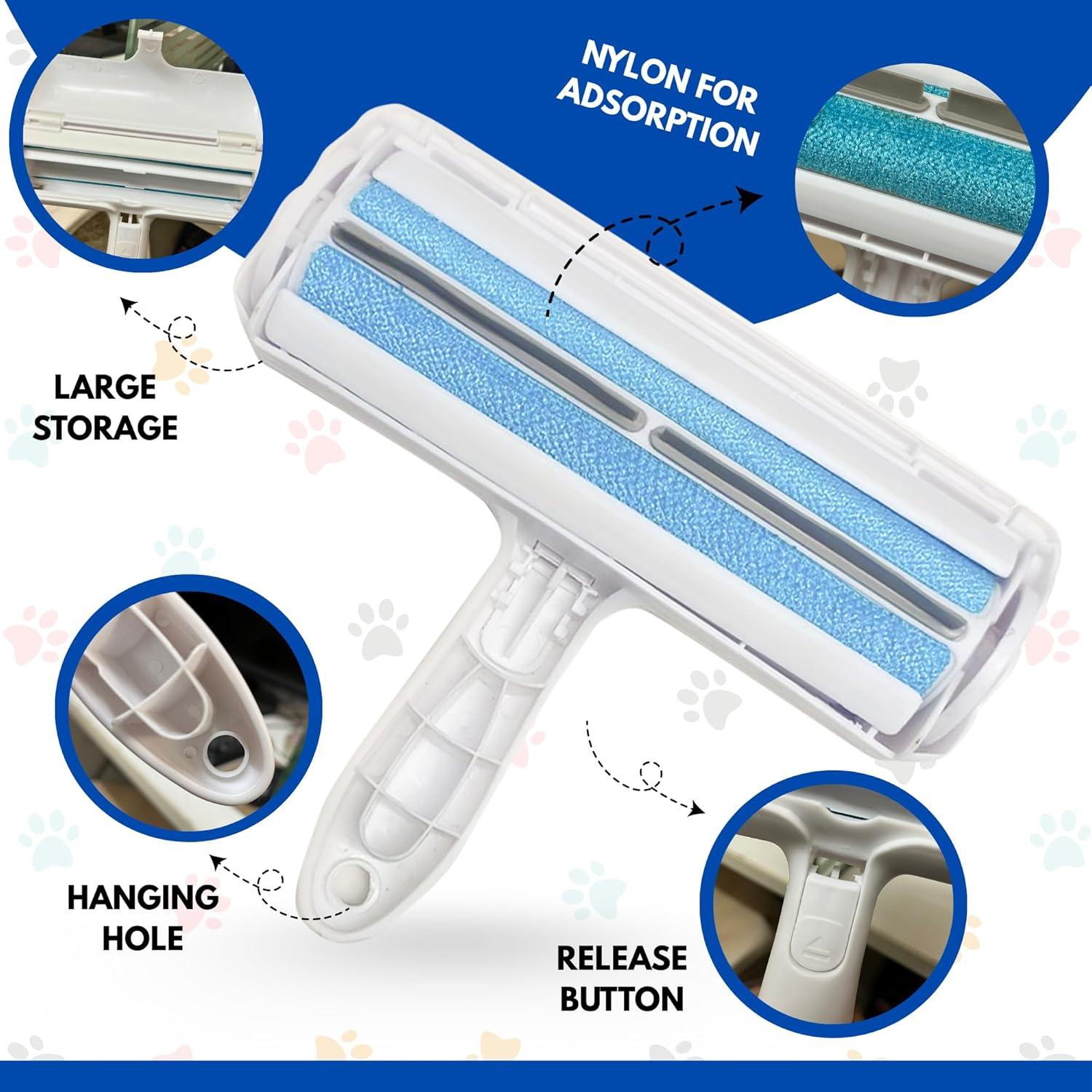 Rodillo Quitapelos Reutilizable LyfNeeds para Mascotas