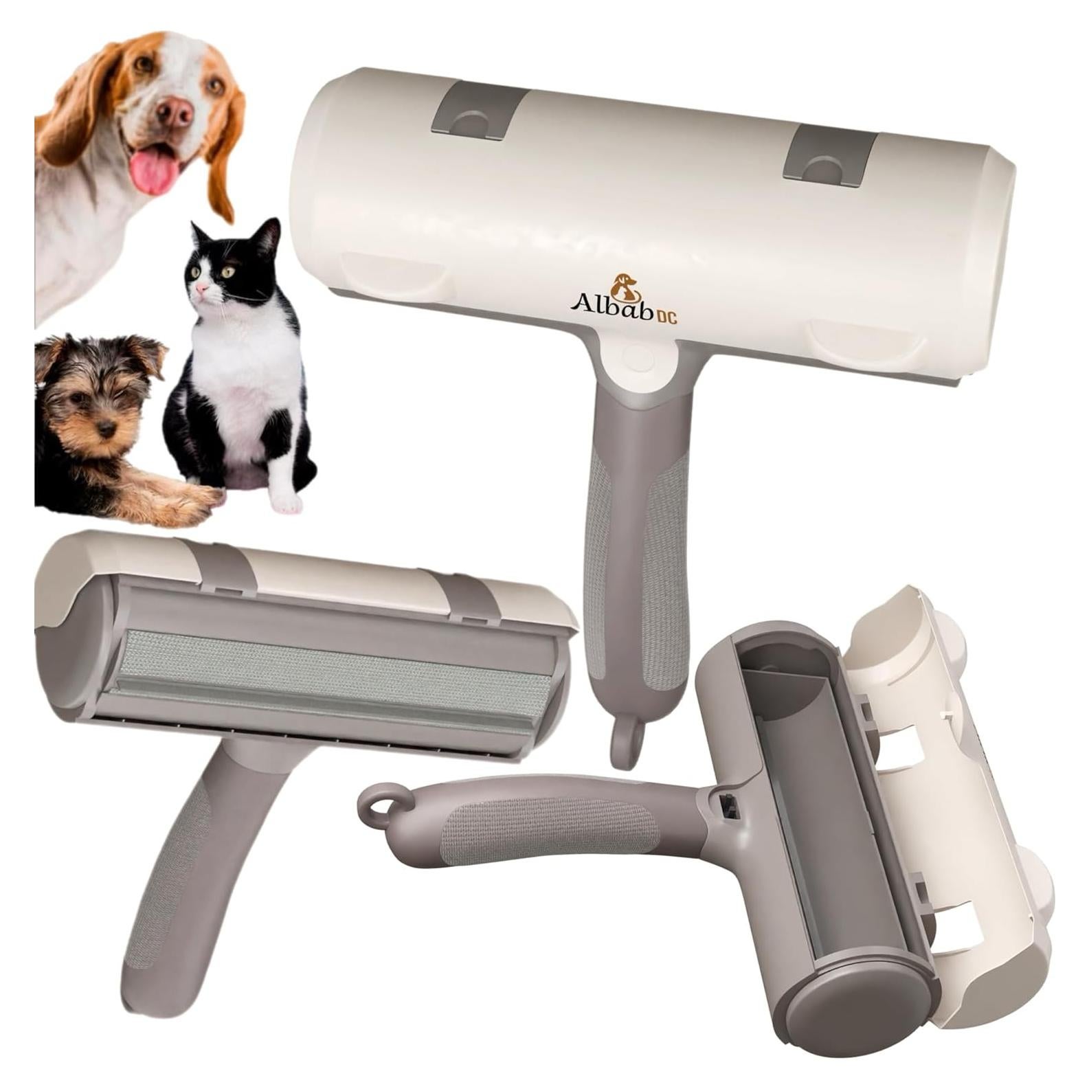 Removedor de Pelo de Mascota Albab - Rodillo Reutilizable 220g