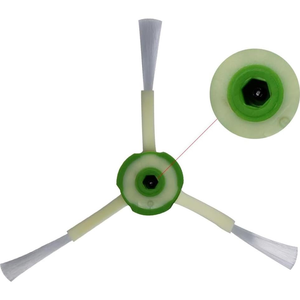 Kit de Reemplazo para iRobot Roomba i3 i4 i6 i7 E5 E6 J7 - 2 Cepillos y Módulo Motor