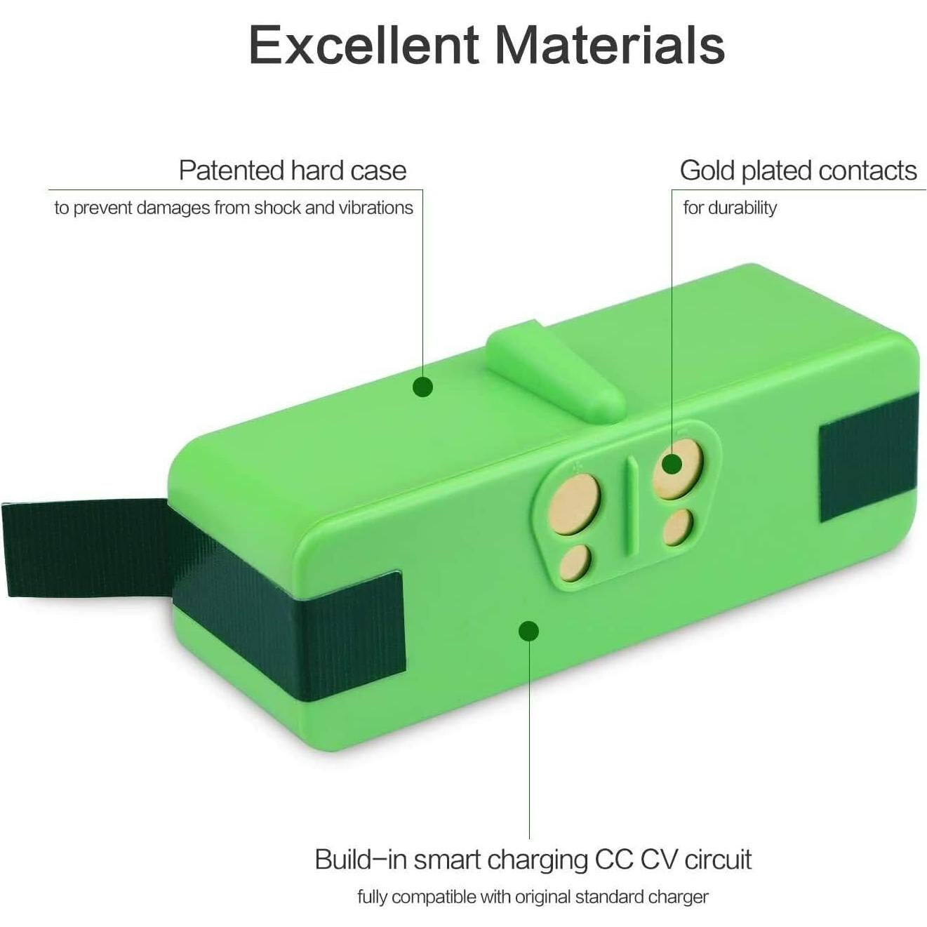 Batería de Vida Extendida XLife FSANXF para iRobot Roomba 500-800 5800mAh