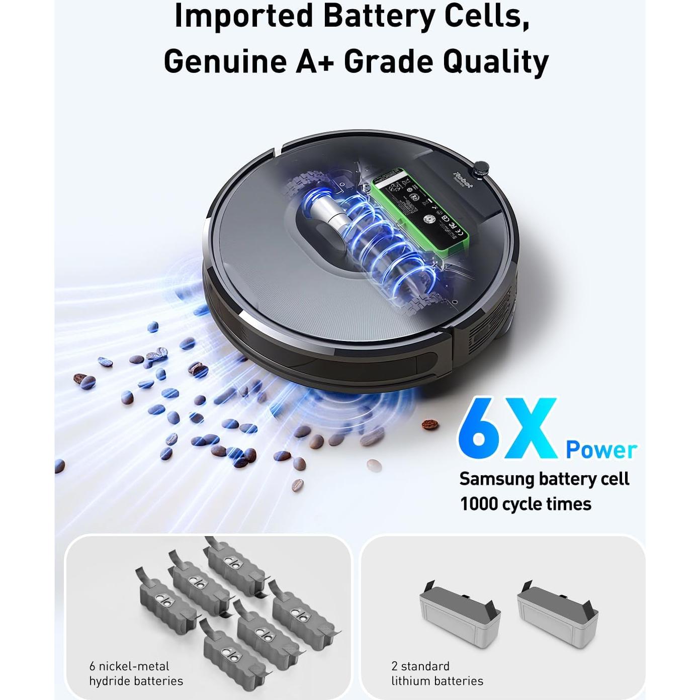 Batería de Reemplazo 1800mAh SPARKOLE para iRobot Roomba 600-900