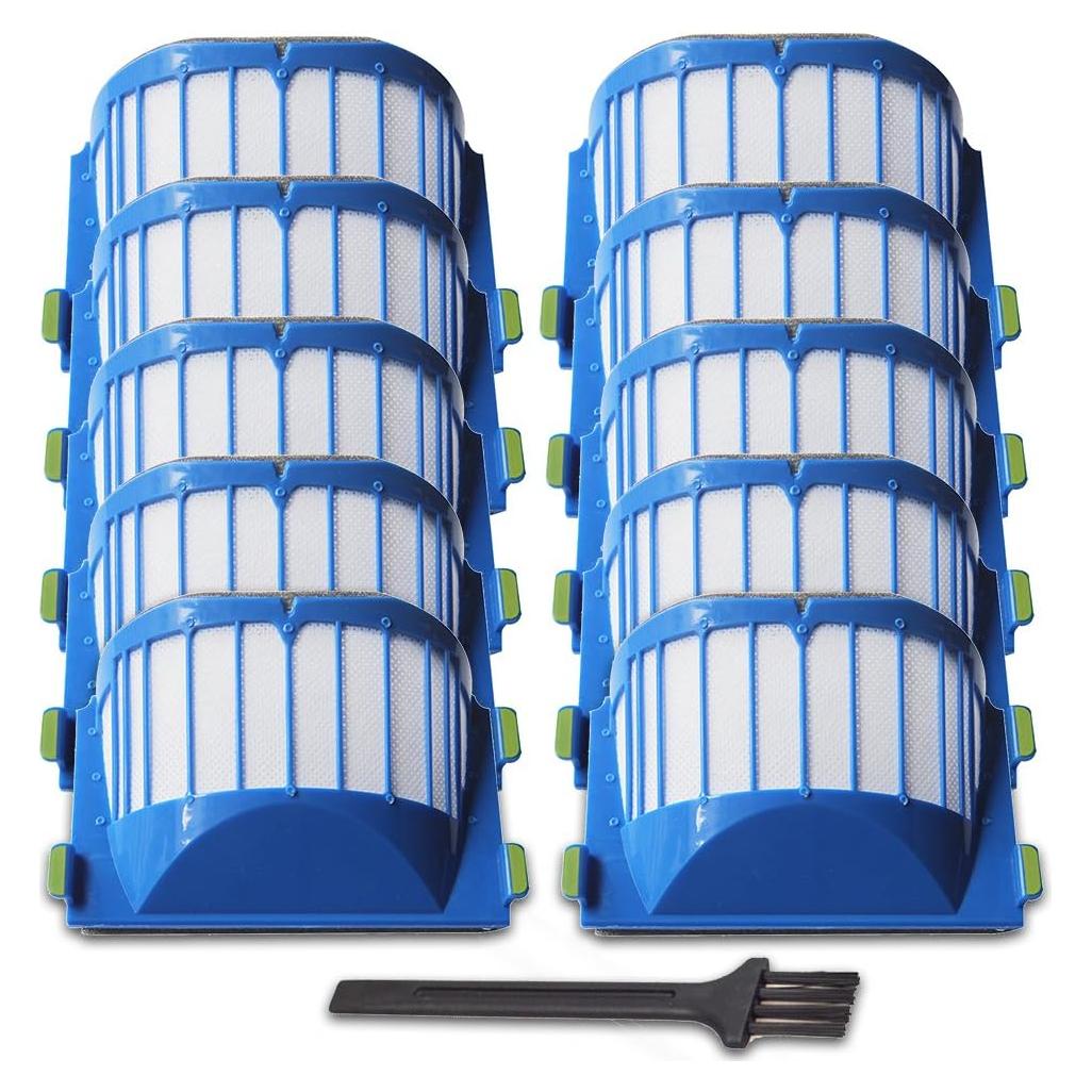 Kit de 10 Filtros Aero Vac YOKYON para iRobot Roomba 500/600