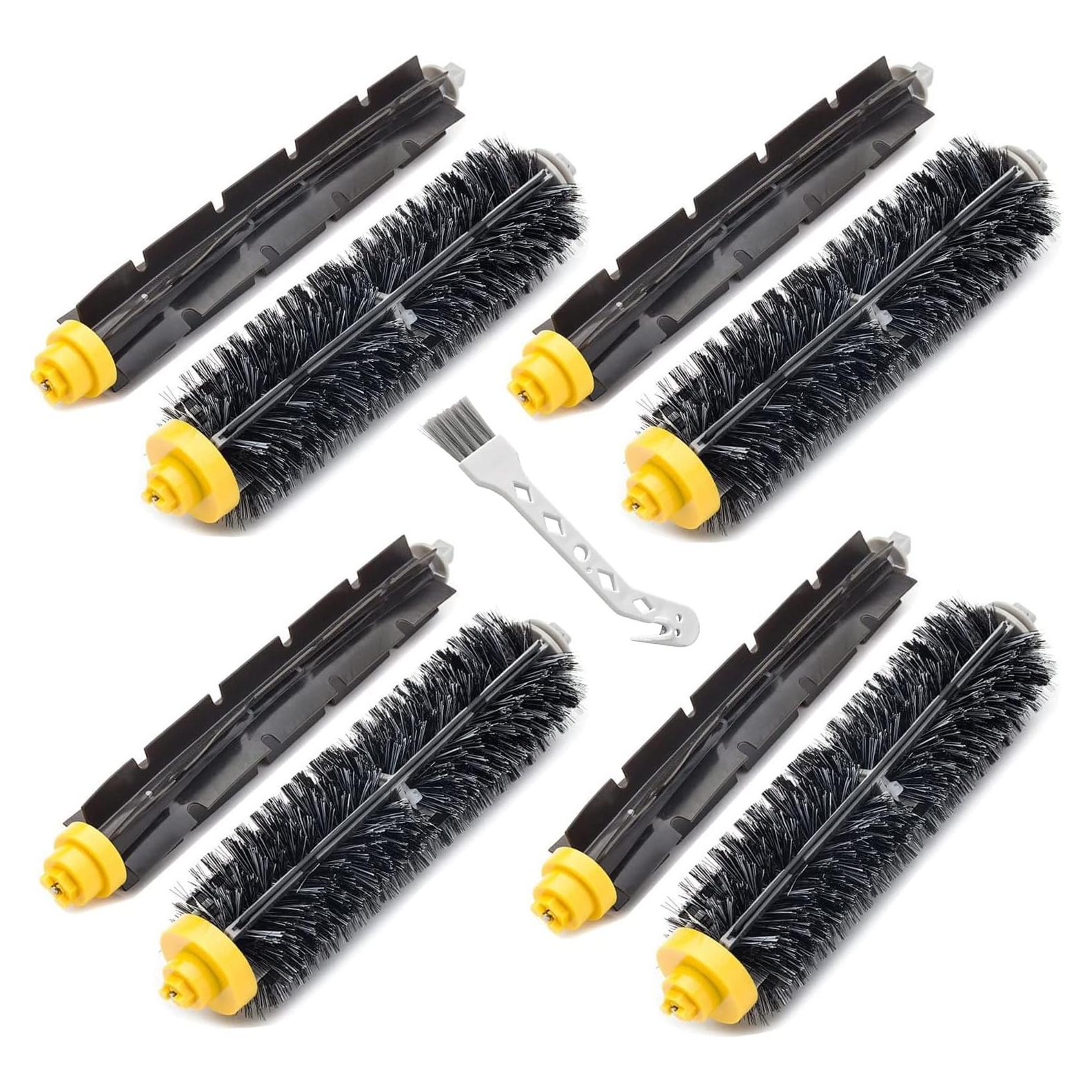 Repuestos iRobot Roomba 600/700 HsvrySa - 4 Cepillos Cerda y Golpe
