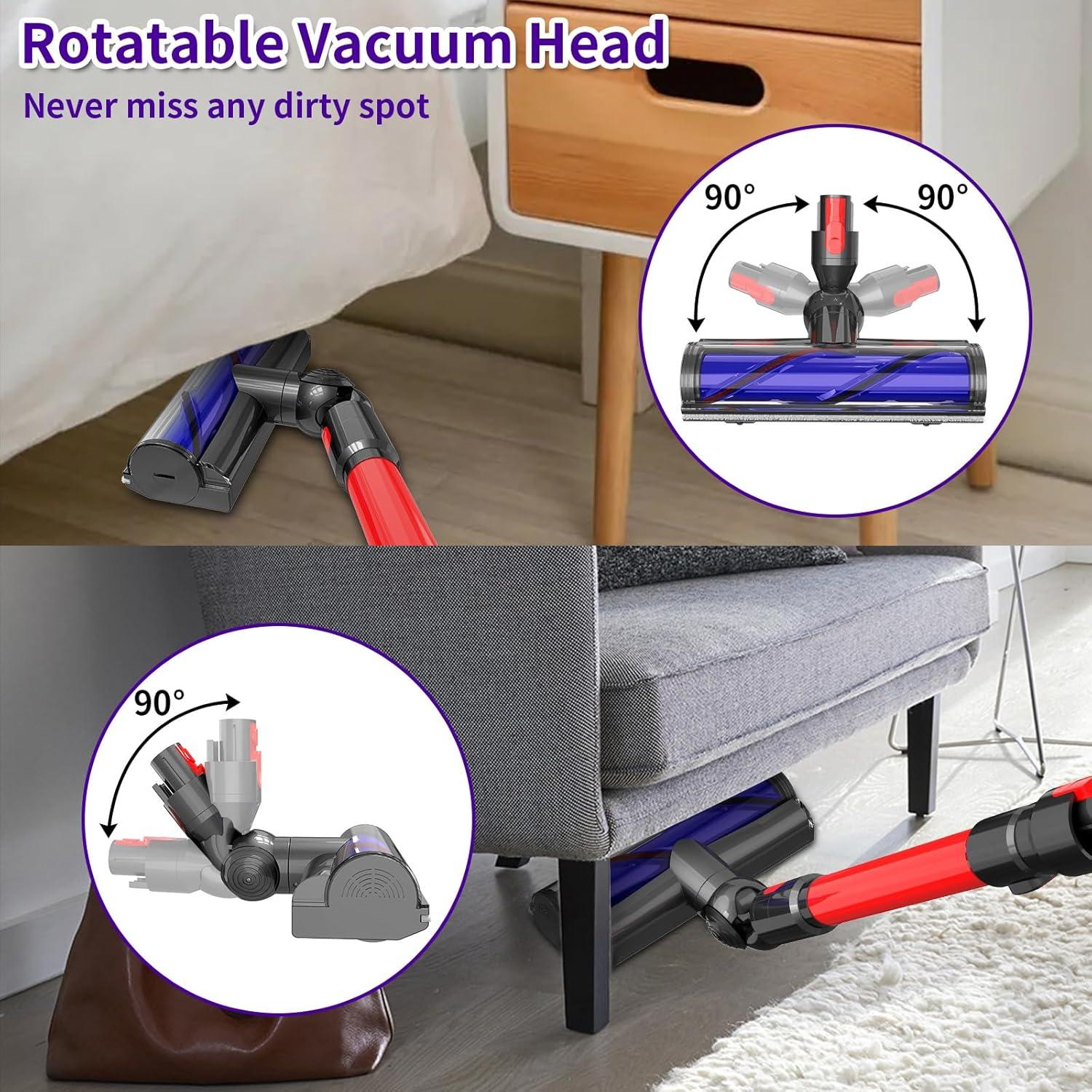 Cabezal de Aspiradora Motorhead AZYM para Dyson V7 V8 V10 V11 V15