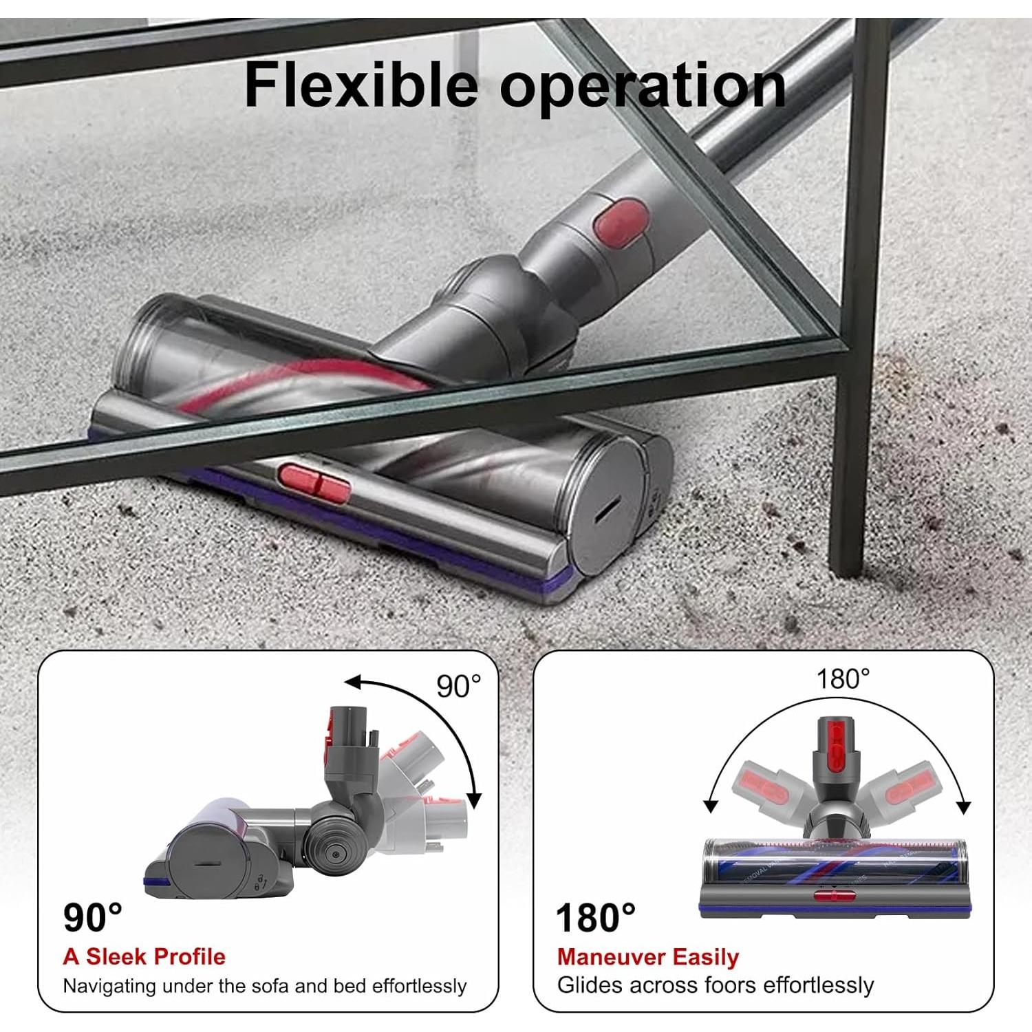 Cabezal de Alto Par Coodss para Aspiradoras Dyson V7 V8 V10 V11 V15