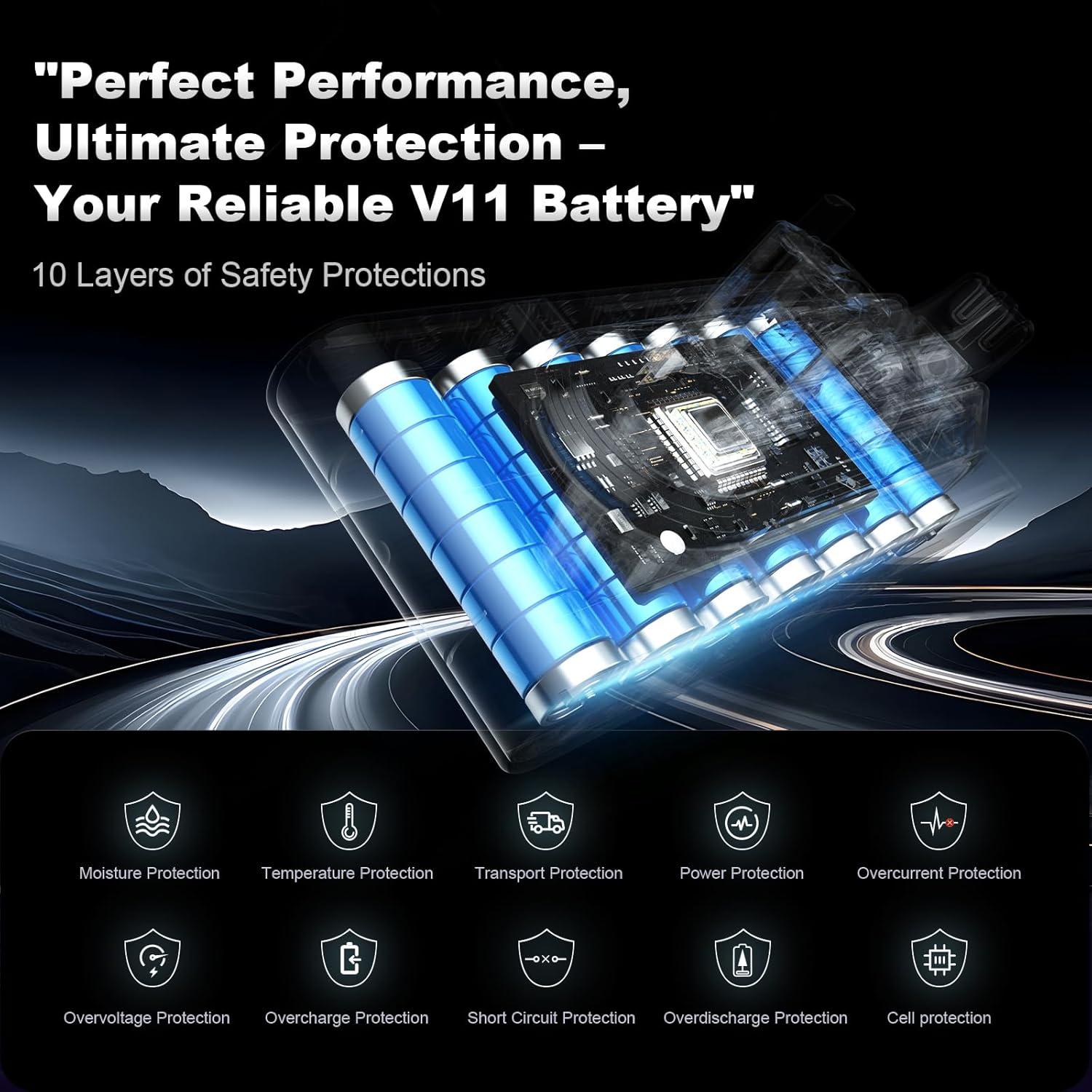 Batería de Reemplazo 8000mAh para Dyson V11/V15 - EVSUO