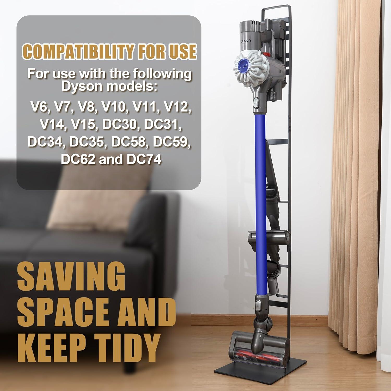 Soporte de Aspiradora BRIGHTSHOW Metal para Dyson V15 V11 V10 V8 V7 V6