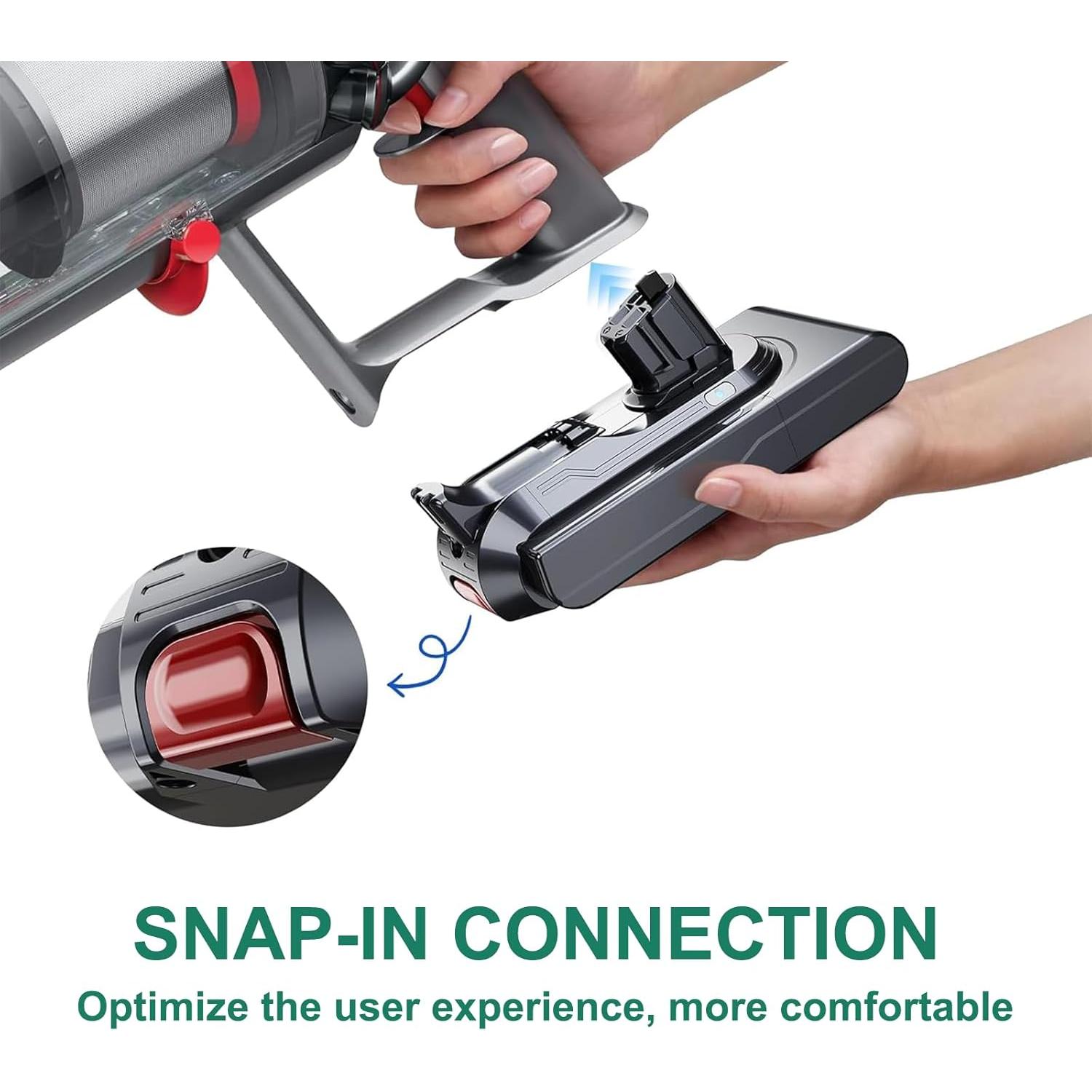 Batería de Reemplazo 6.0Ah para Aspiradora Dyson V11