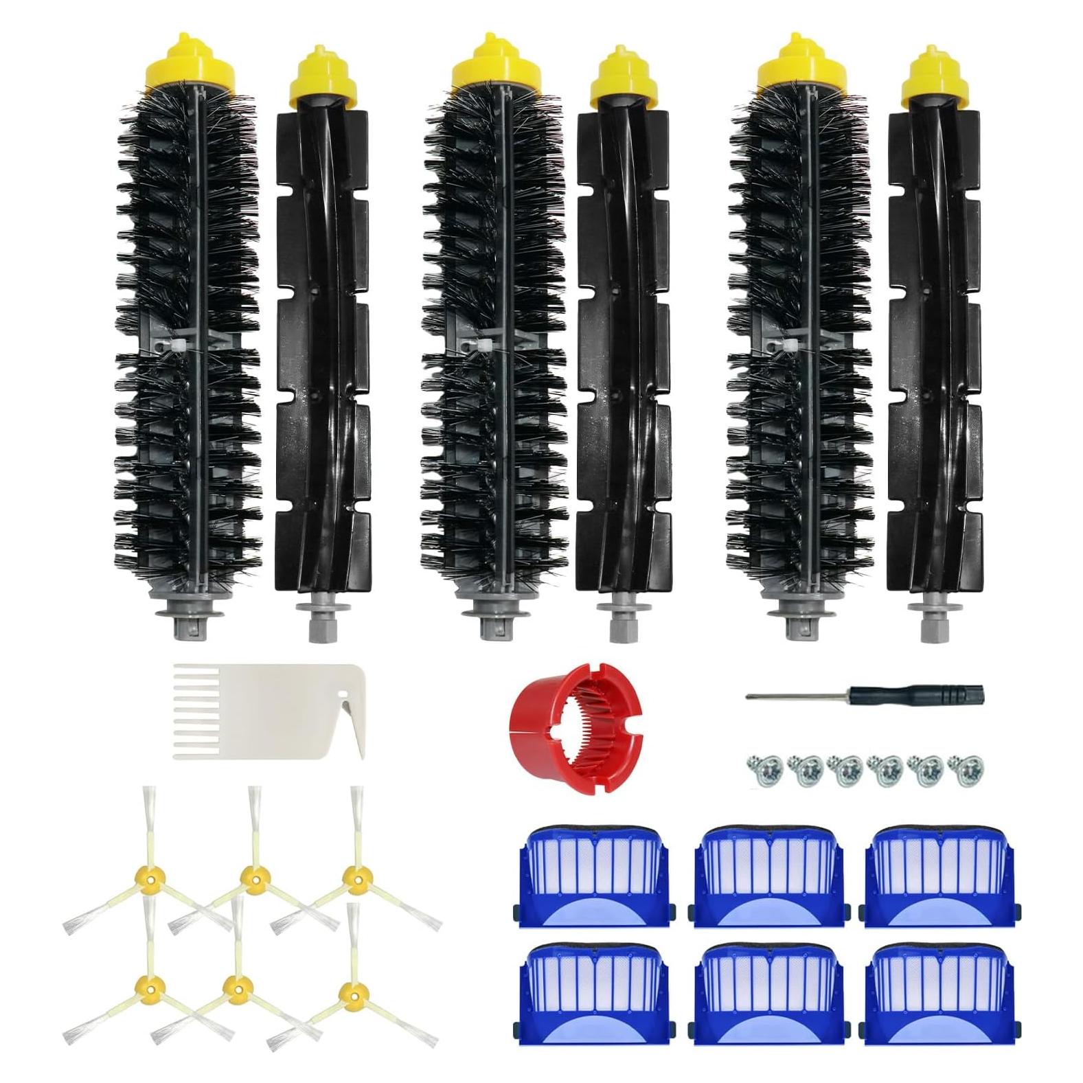 Kit de Accesorios de Reemplazo iRobot Roomba 600/500 Series 27 Piezas