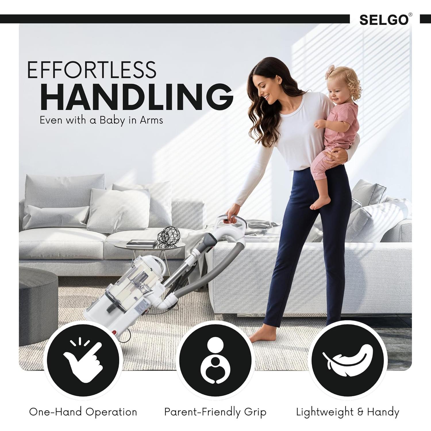 Manguera de Reemplazo Selgo para Aspiradora Shark NV355 NV356