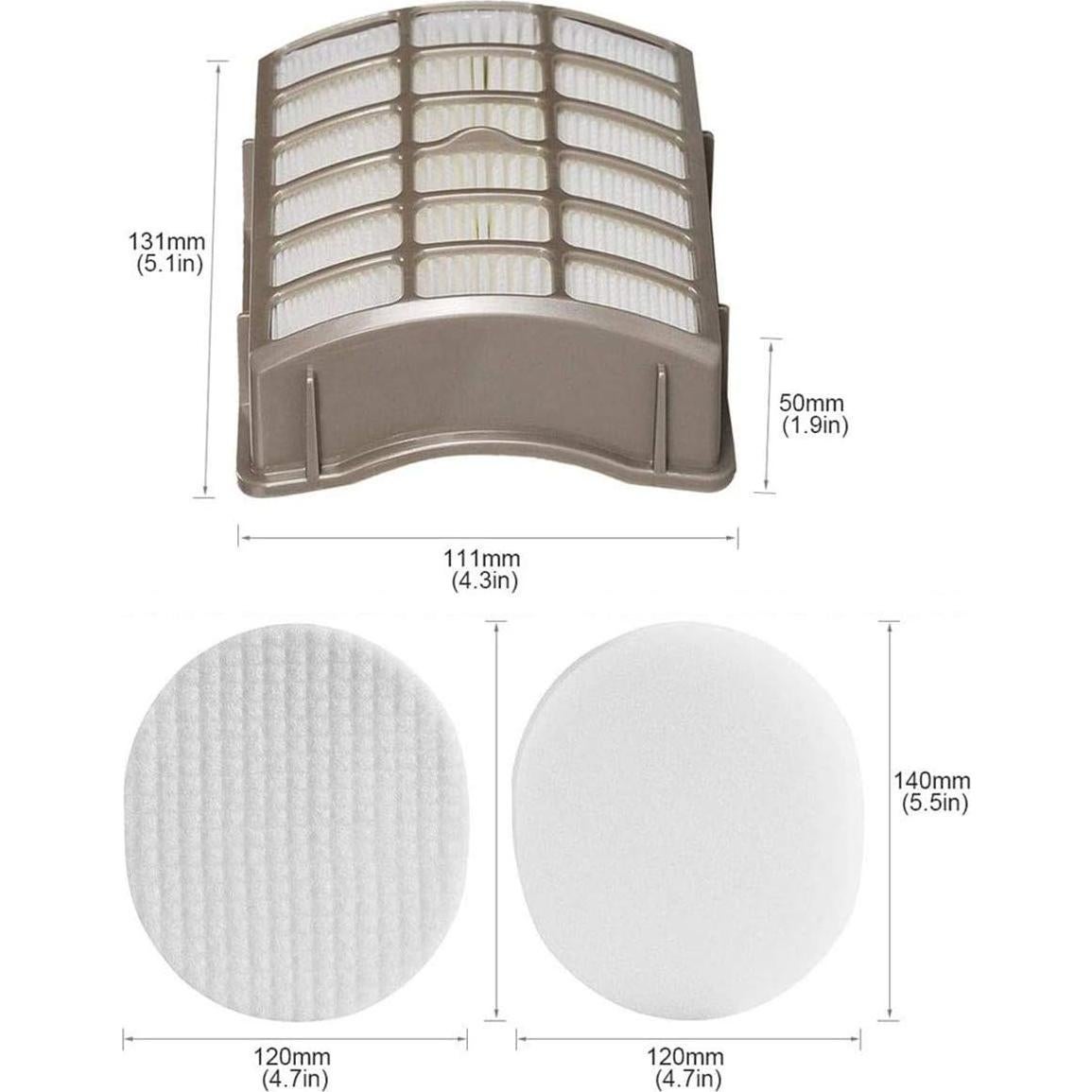 Filtro de Reemplazo HEPA LLHome para Aspiradora Shark NV60