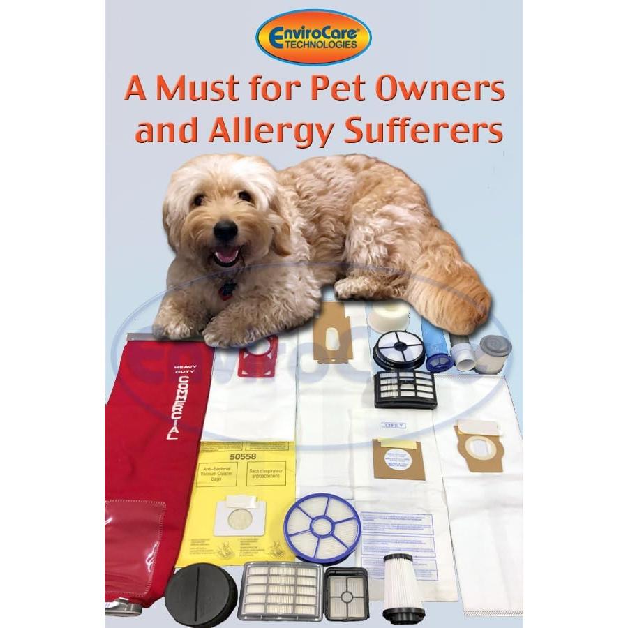 Filtros de Reemplazo EnviroCare para Aspiradoras Shark NV350-357