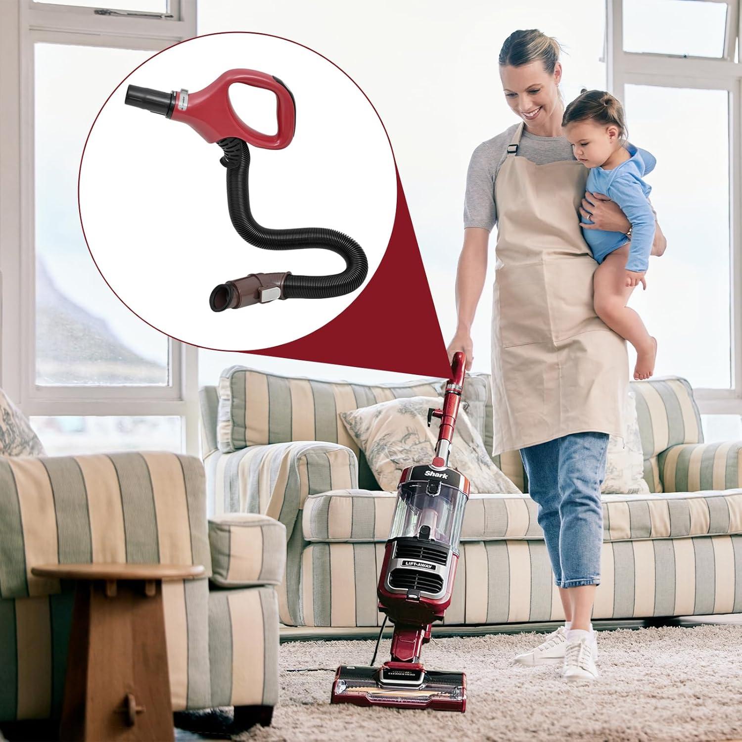 Mango de Manguera de Reemplazo Gygbvo ZU560 Rojo para Shark