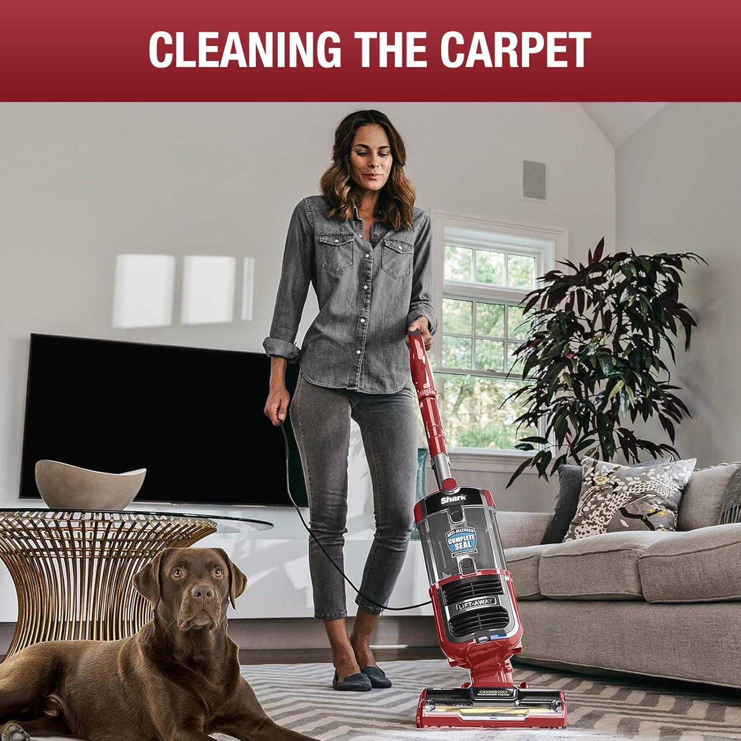 Mango de Manguera de Reemplazo Gygbvo ZU560 Rojo para Shark