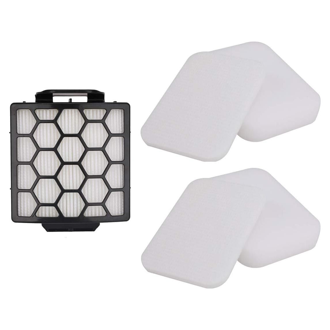Filtro HEPA y 2 Filtros de Espuma Horyliin para Shark Navigator