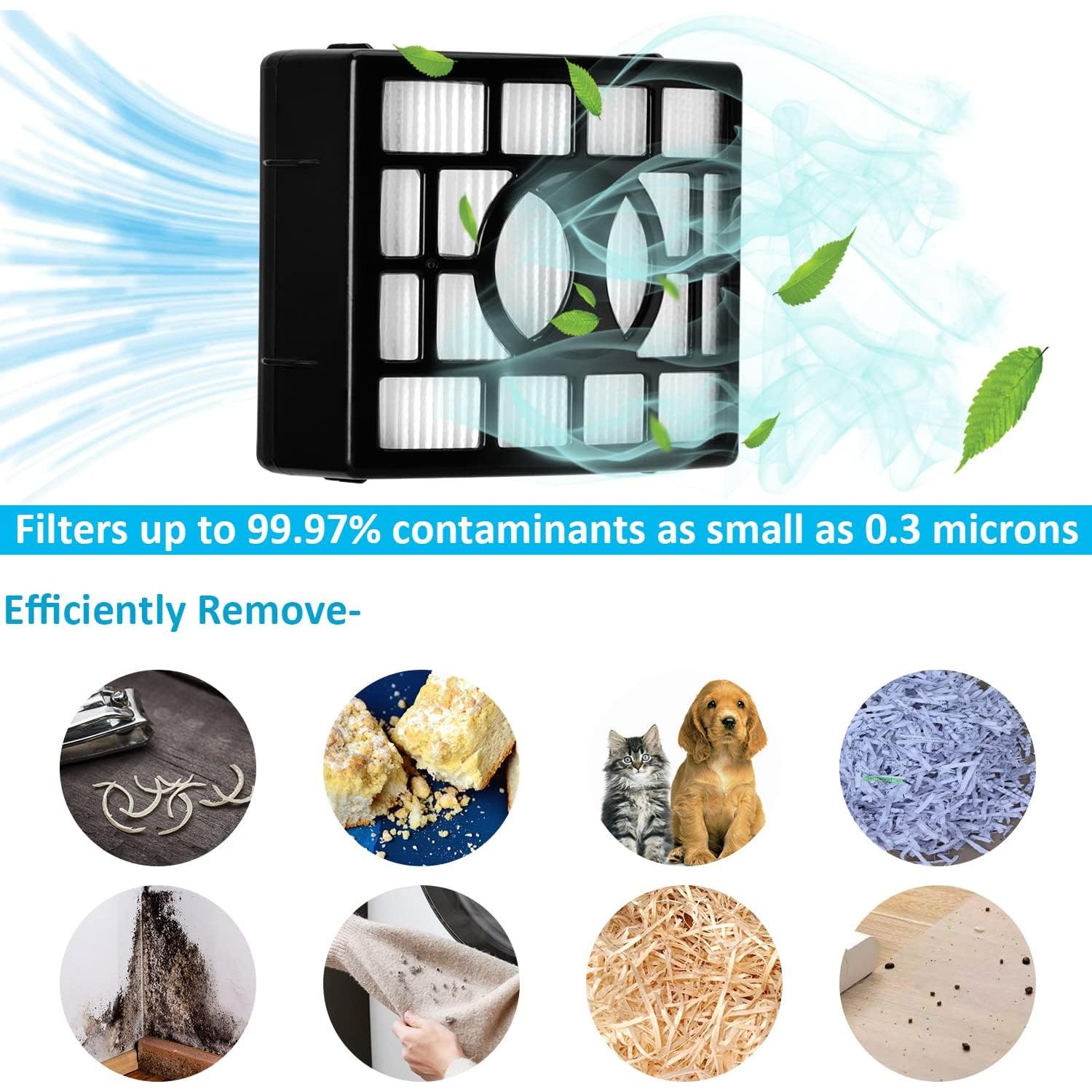 Filtro de Reemplazo Shark Navigator ZU560 - 6 Piezas