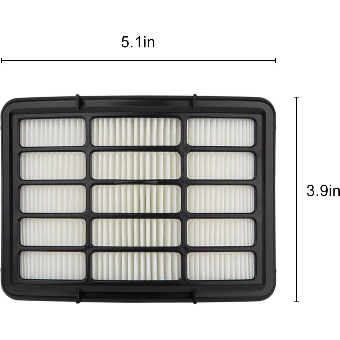 Paquete de 2 Filtros HEPA + 4 Filtros Espuma Shark NV350