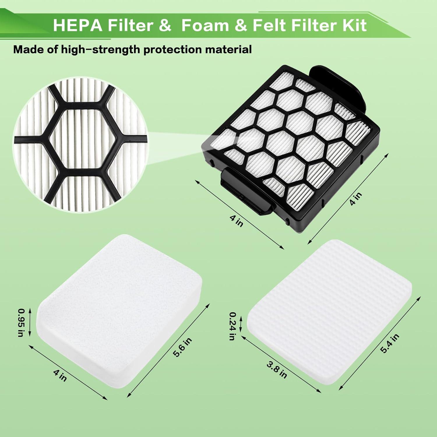 Filtros de Reemplazo VIEWALL para Aspiradora Shark ZU100 ZU102