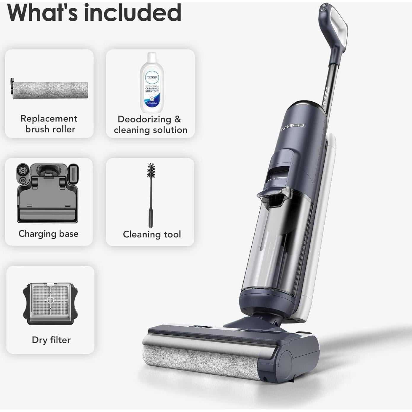 Aspiradora y Trapeador Inalámbrico Tineco Floor ONE S5 Azul