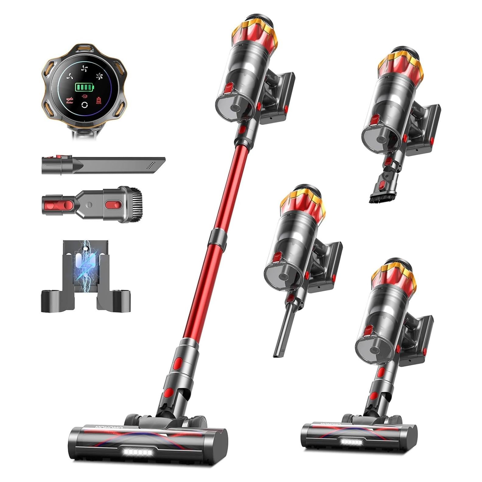 Aspiradora Inalámbrica MOHOMO Nova V5 650W 70min Autostable