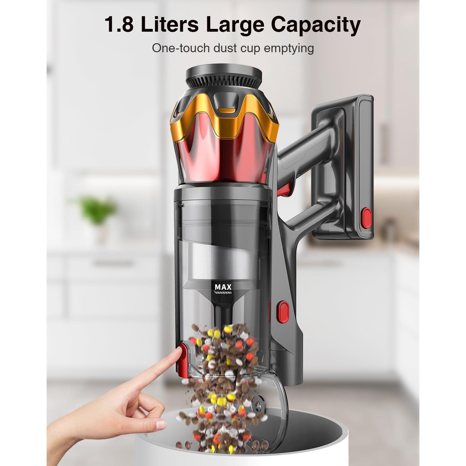 Aspiradora Inalámbrica MOHOMO Nova V5 650W 70min Autostable