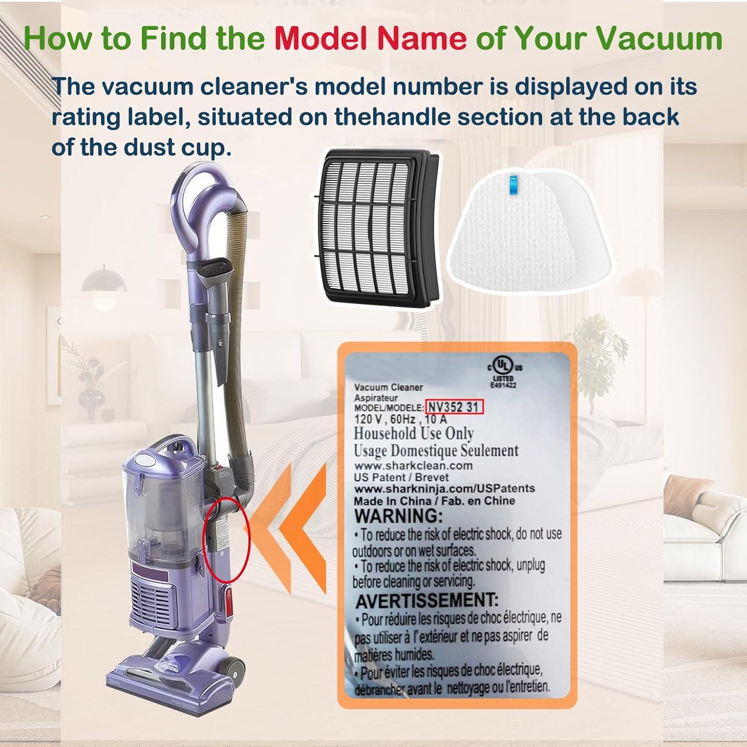 Paquete de 6 Filtros para Aspiradora Shark Navigator Lift Away