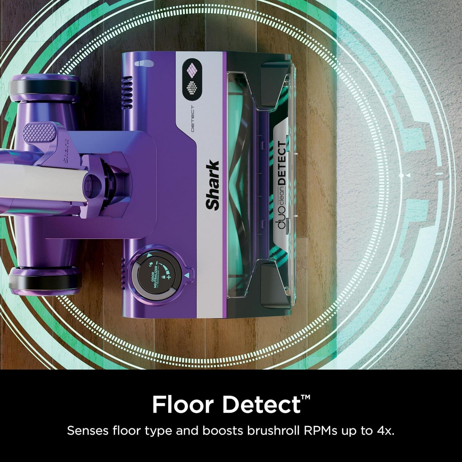 Aspiradora de Varilla Shark HZ4002 con Cepillo Autolimpiante