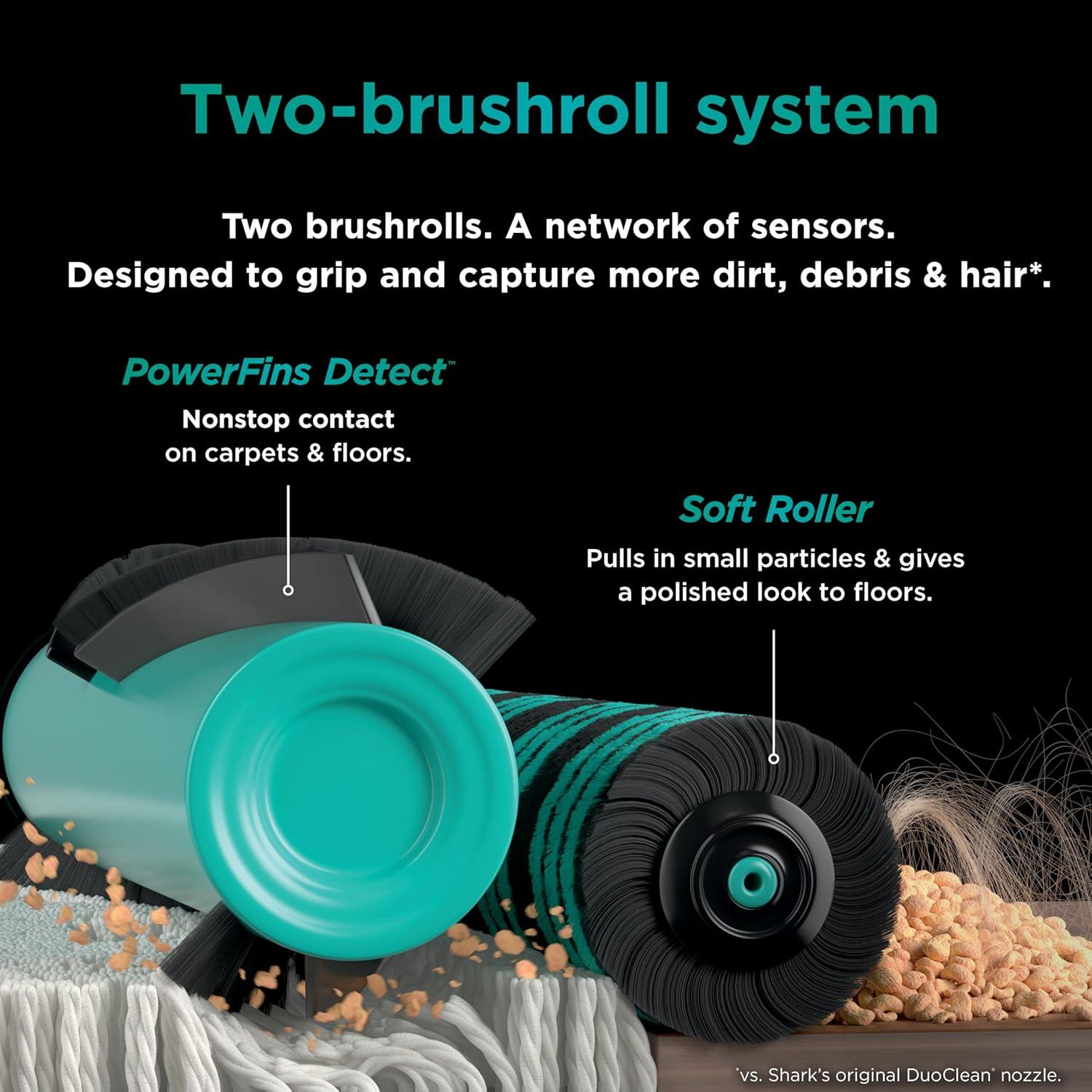 Aspiradora de Varilla Shark HZ4002 con Cepillo Autolimpiante