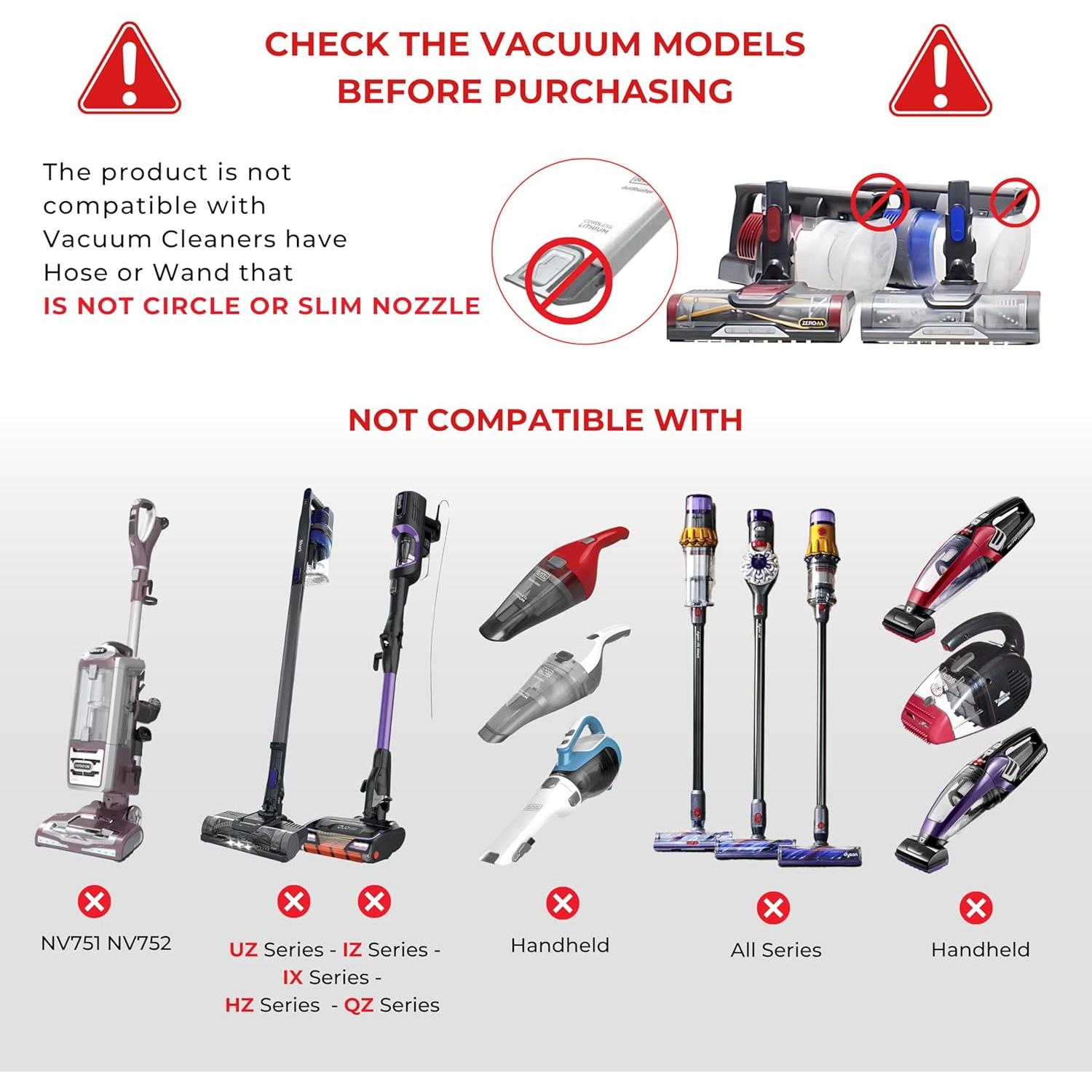 Kit de limpieza para aspiradora VACEXT con 9 accesorios