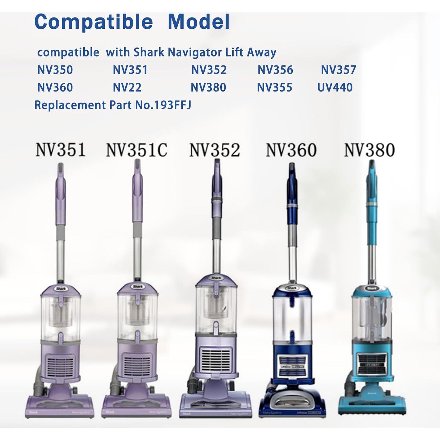 Manguera de Repuesto DovLazm para Aspiradora Shark NV350 NV360 17 cm