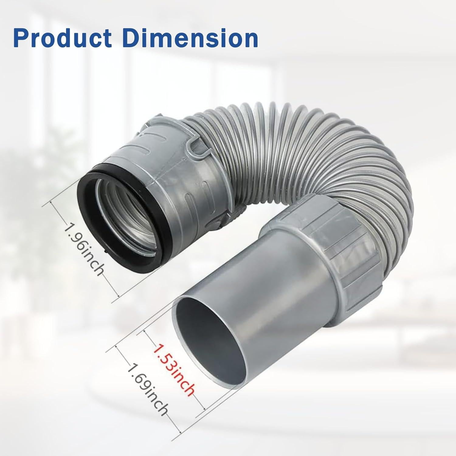 Manguera de Repuesto DovLazm para Aspiradora Shark NV350 NV360 17 cm