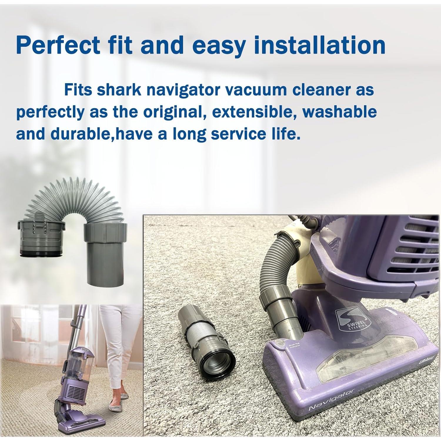 Manguera de Repuesto DovLazm para Aspiradora Shark NV350 NV360 17 cm